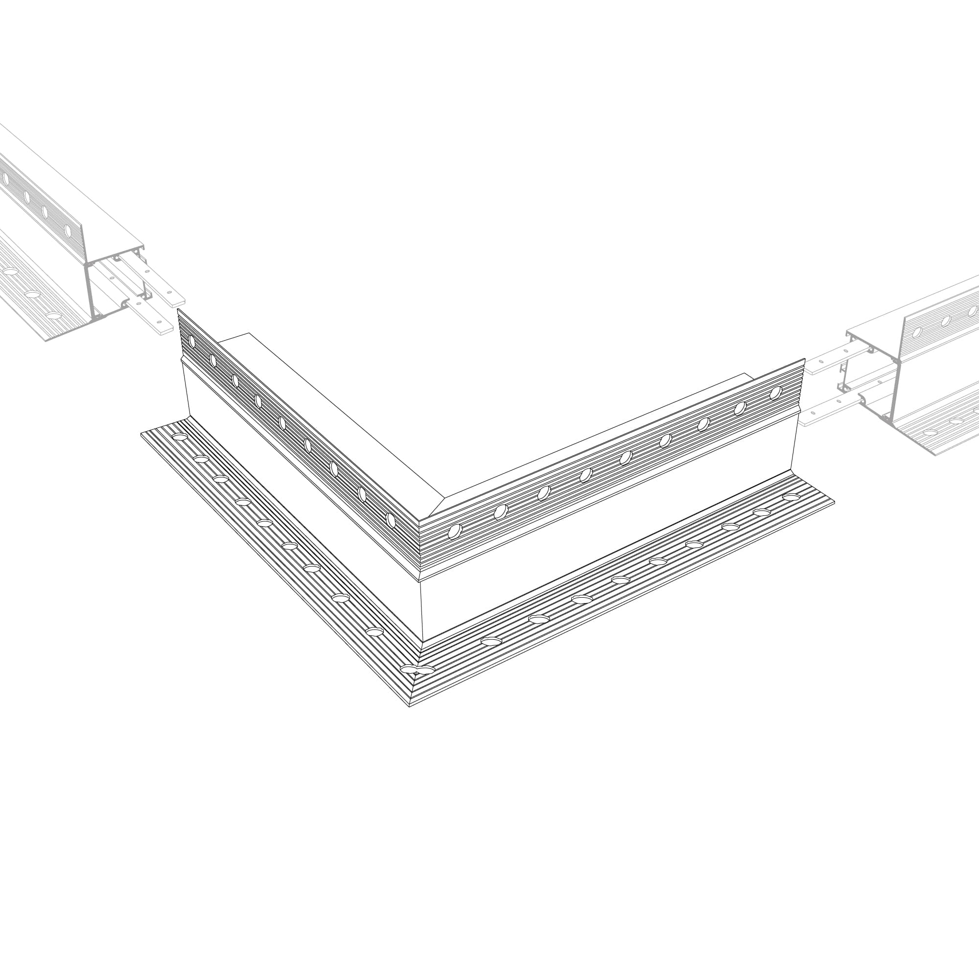 Угол SL-LINIA32-FANTOM-EDGE внешний (Arlight, Металл) 030101 — фото 4