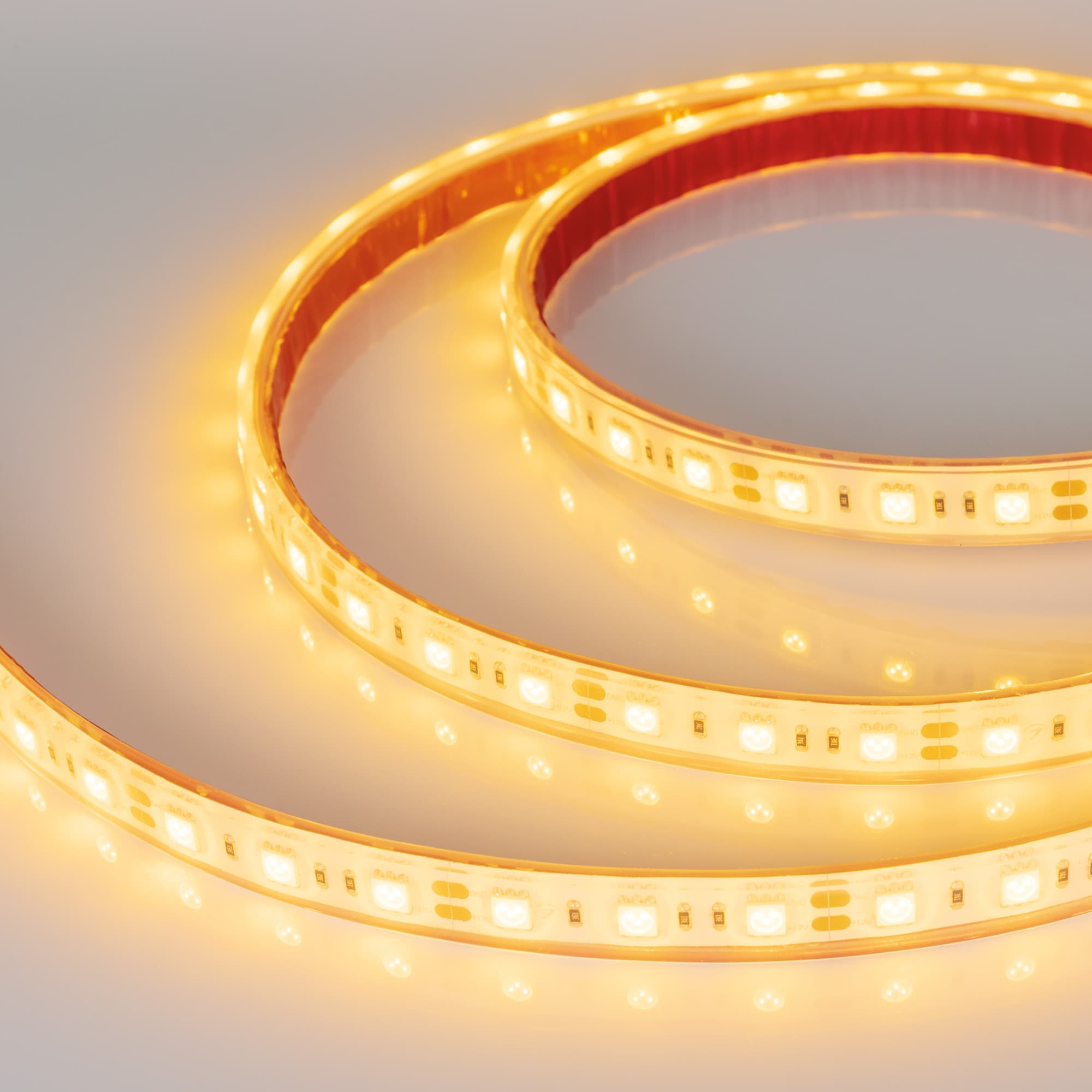 Светодиодная лента герметичная RTW-PGS-B60-13mm 12V Yellow (14.4 W/m, IP67, 5060, 5m) (Arlight, -) 012306(2) — фото 2