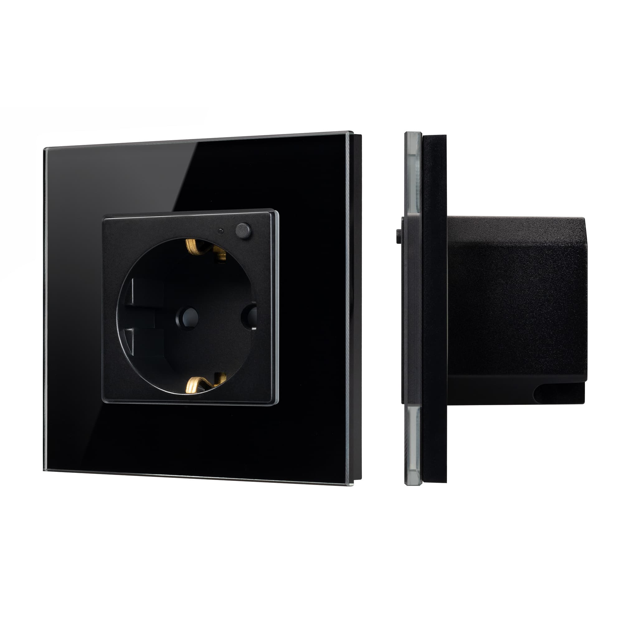 Розетка электрическая с Zigbee управлением SCT-OMALI-EUZB1-PL-BK (240V, 16A, Zigbee) (Arlight, -) 050216