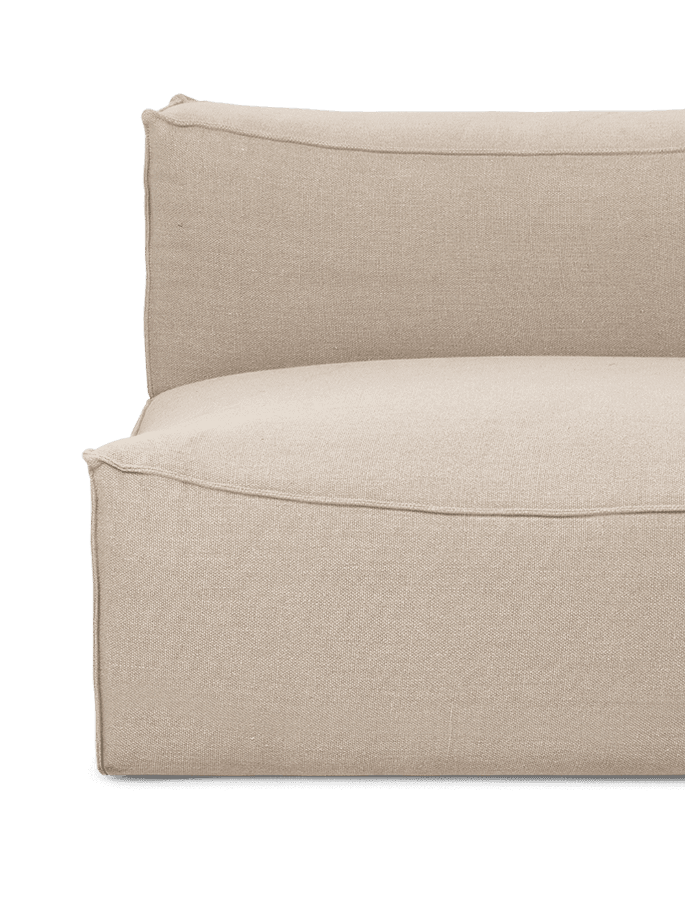 Ferm Living Catena Sofa Center L100 - Rich Linen - Natural ferm LIVING — фото 4