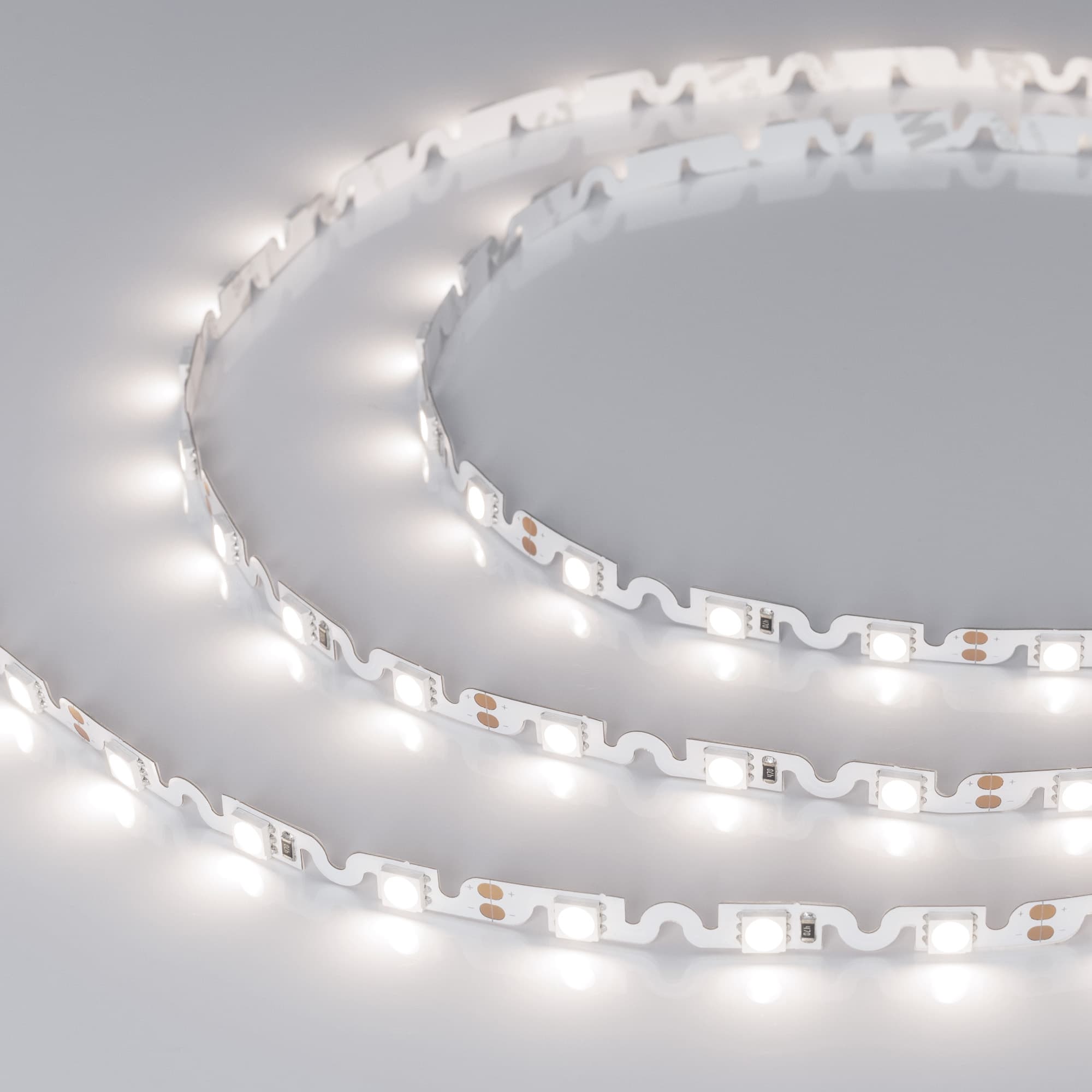 Светодиодная лента RZ 2-5000 12V Day4000 2x (5060,240 LED,Wave) (Arlight, 11.5 Вт/м, IP20) 018221 — фото 3