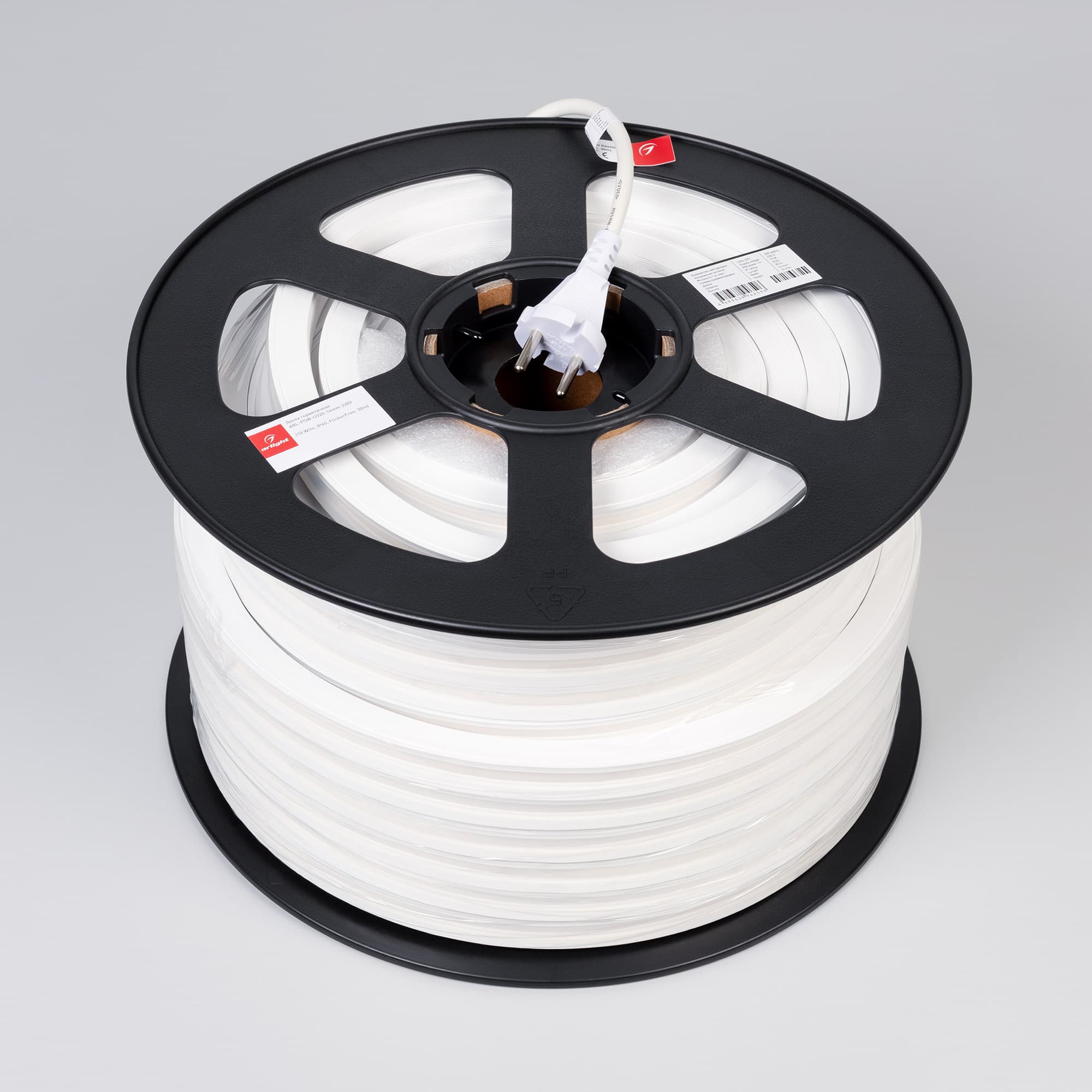 Светодиодная лента герметичная ARL-PSW-U320-16mm 230V White6000 (10 W/m, IP65, FlickerFree, 30m) (Arlight, -) 054195 — фото 2