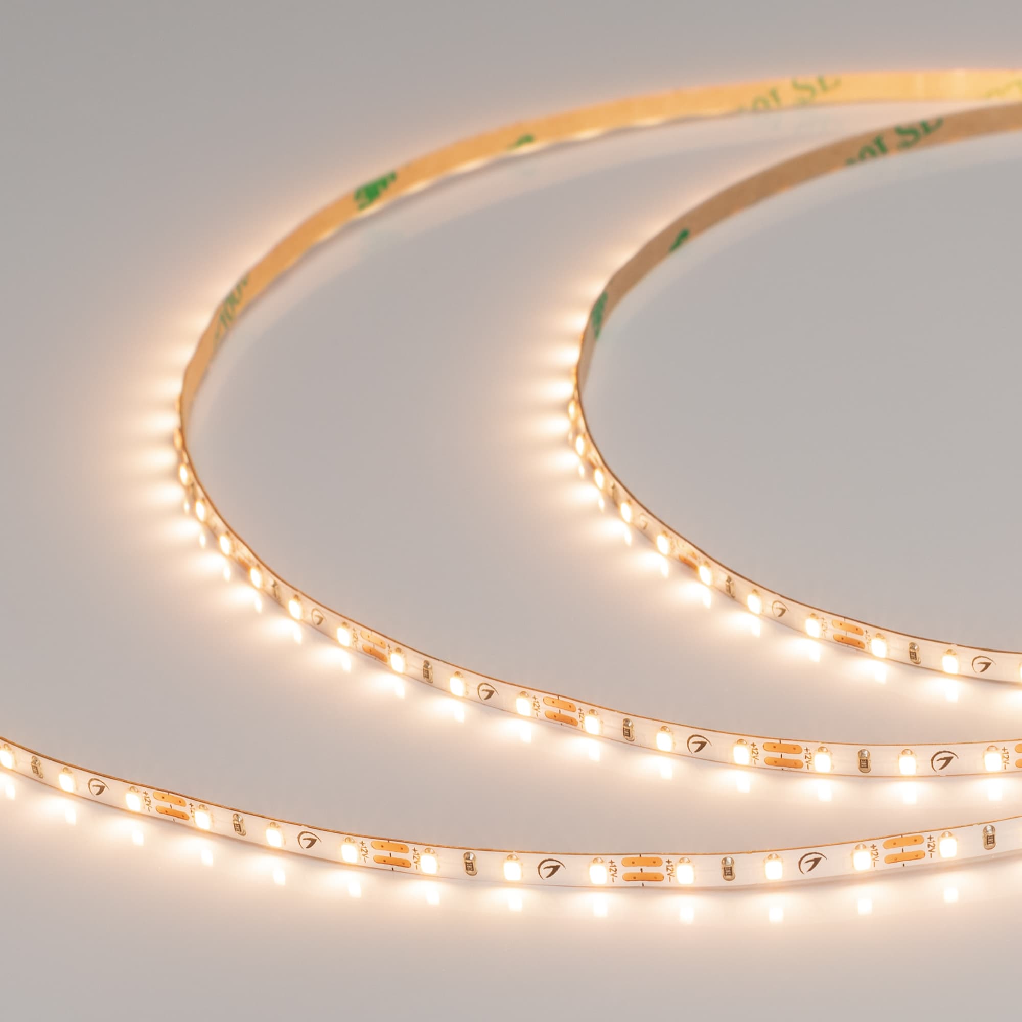 Светодиодная лента MICROLED-M120-3.5mm 12V Warm3000 (8.3 W/m, IP20, 2216, 3m) (Arlight, узкая) 033119 — фото 1