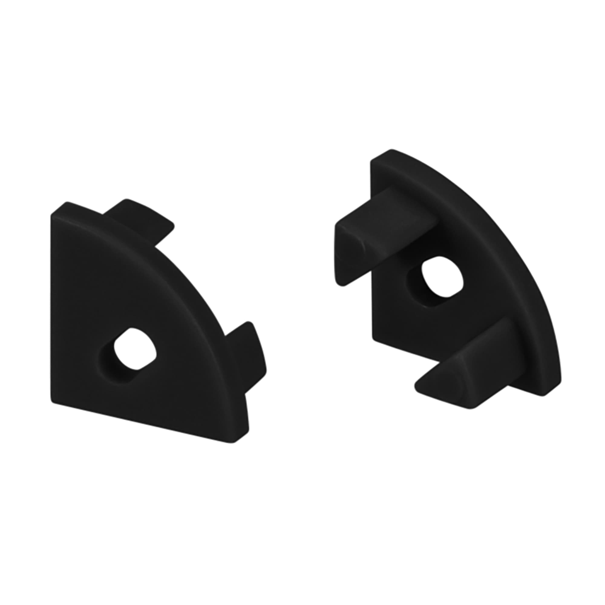 Заглушка SL-KANT-H11 BLACK c отверстием (Arlight, Пластик) 044090