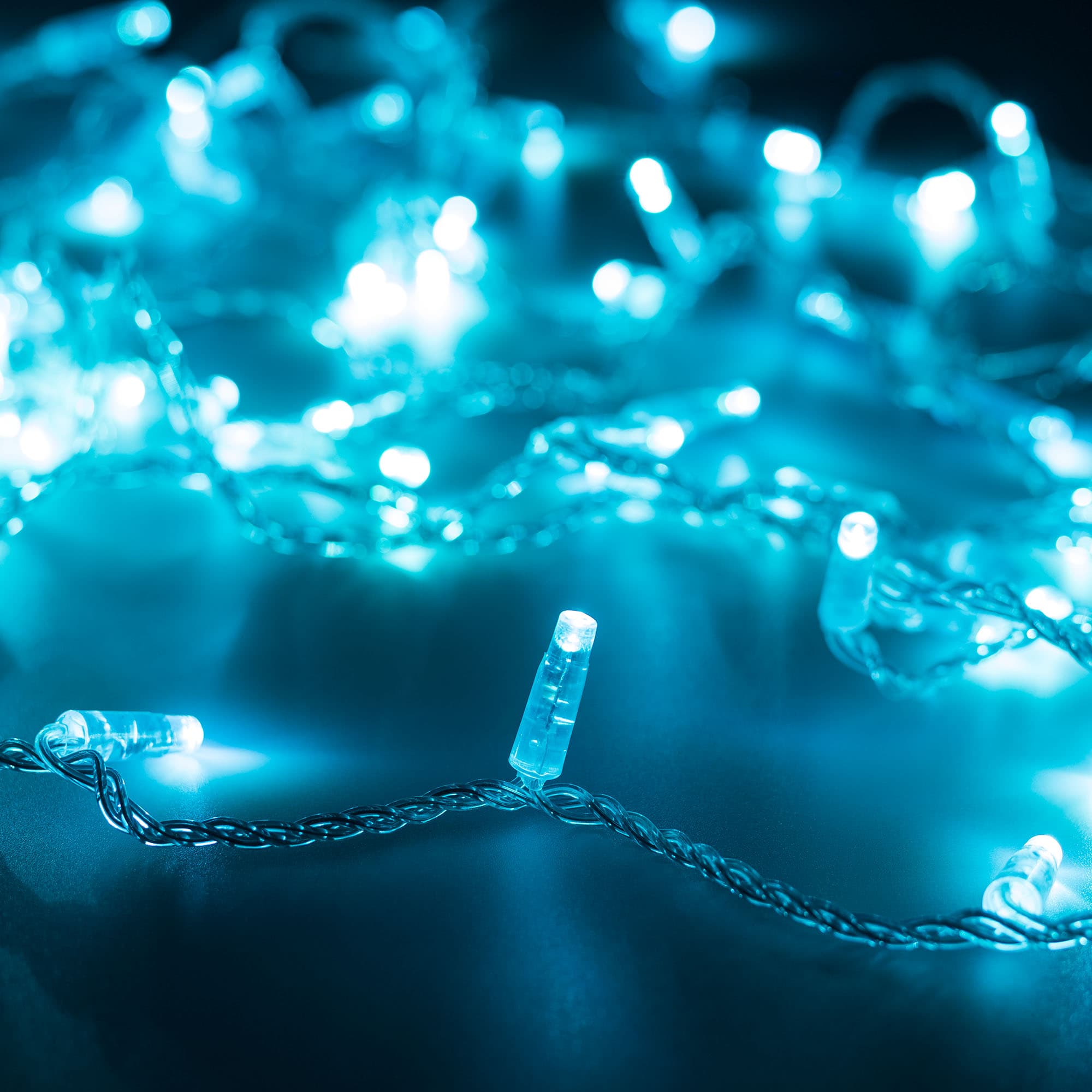 Arlight Светодиодная гирлянда ARD-STRING-CLASSIC-1000-CLEAR-100LED-PULSE Azure (230V, 7W) (Ardecoled, IP65) 031644