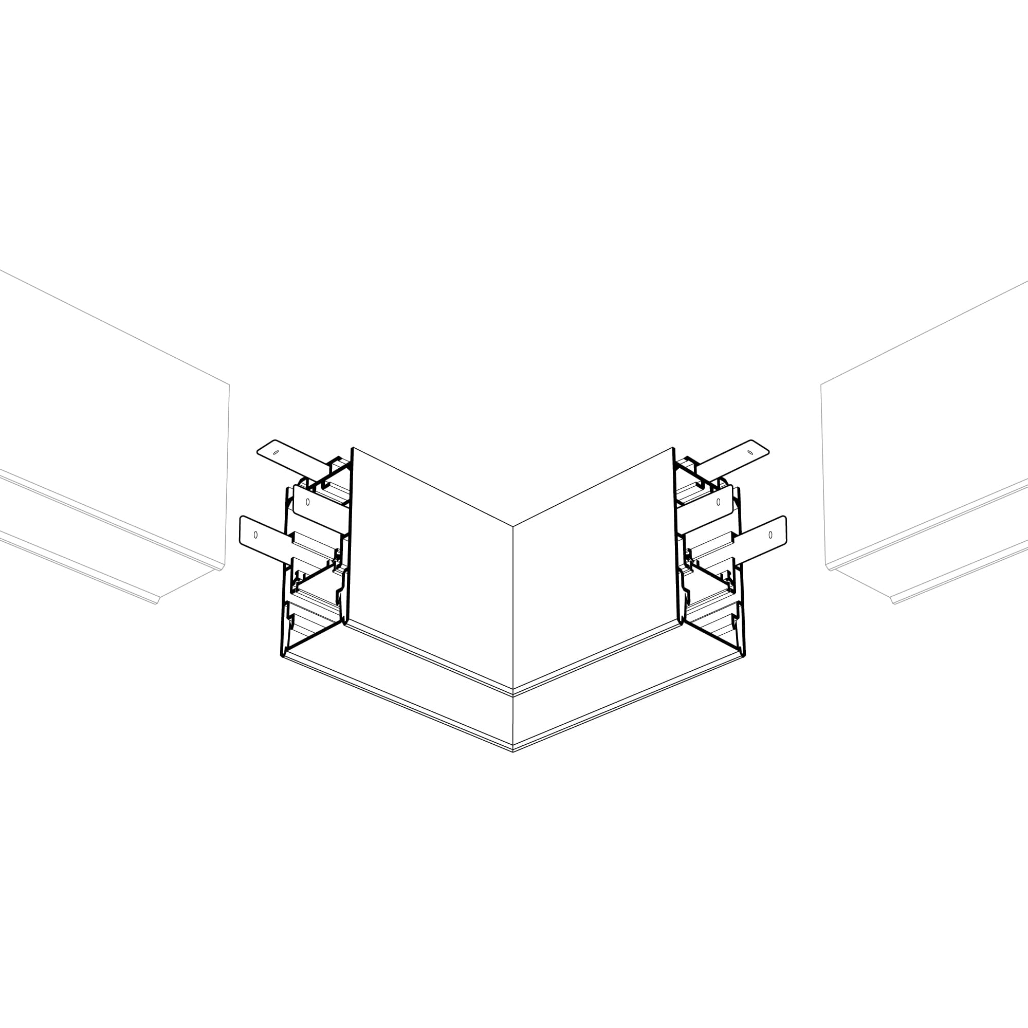 Угол S2-LINE-3360-L90 прямой (Arlight, Металл) 021234 Arlight — фото 2