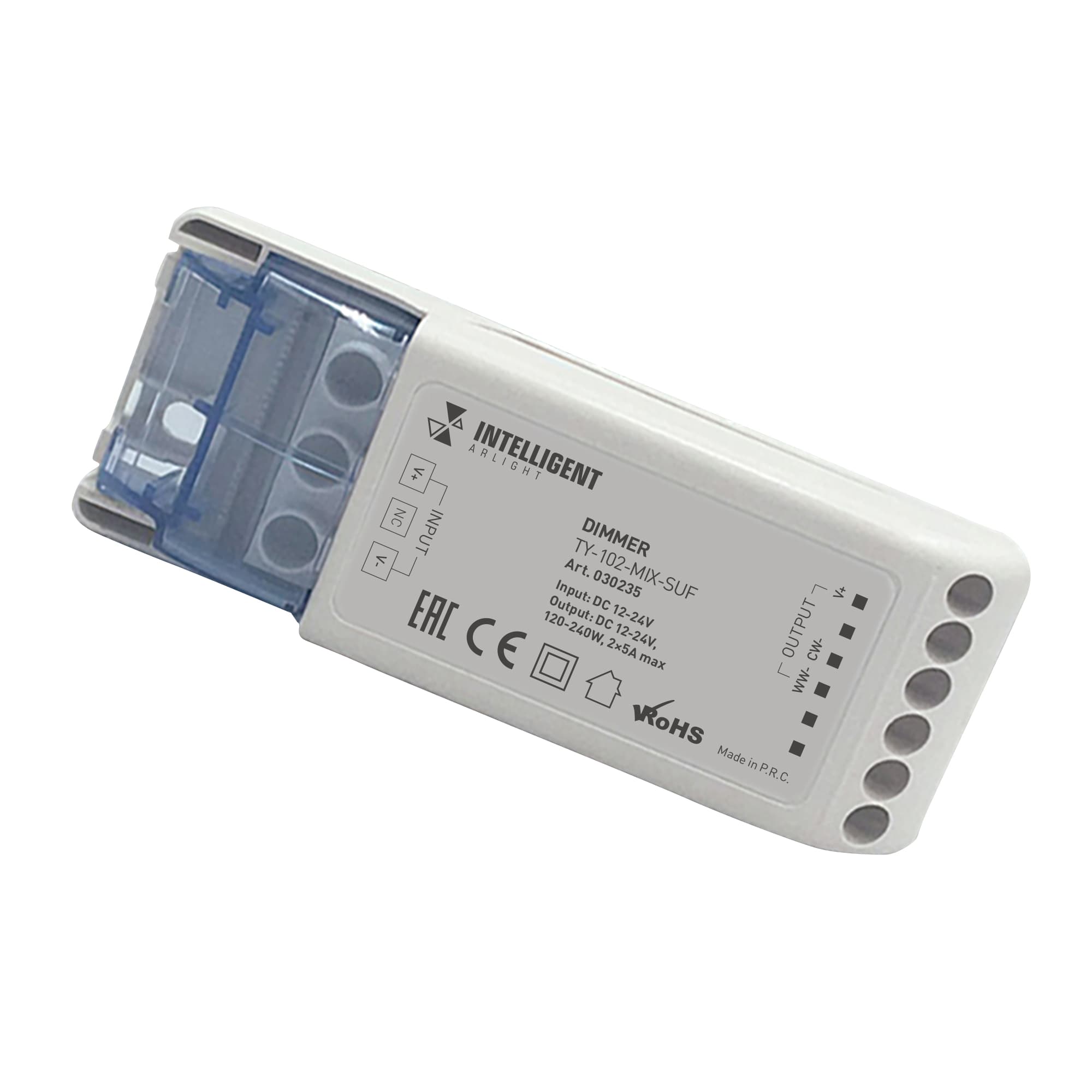 INTELLIGENT ARLIGHT Диммер TY-102-MIX-SUF (12-24V, 2x5A) (IARL, -) 030235 Arlight — фото 2