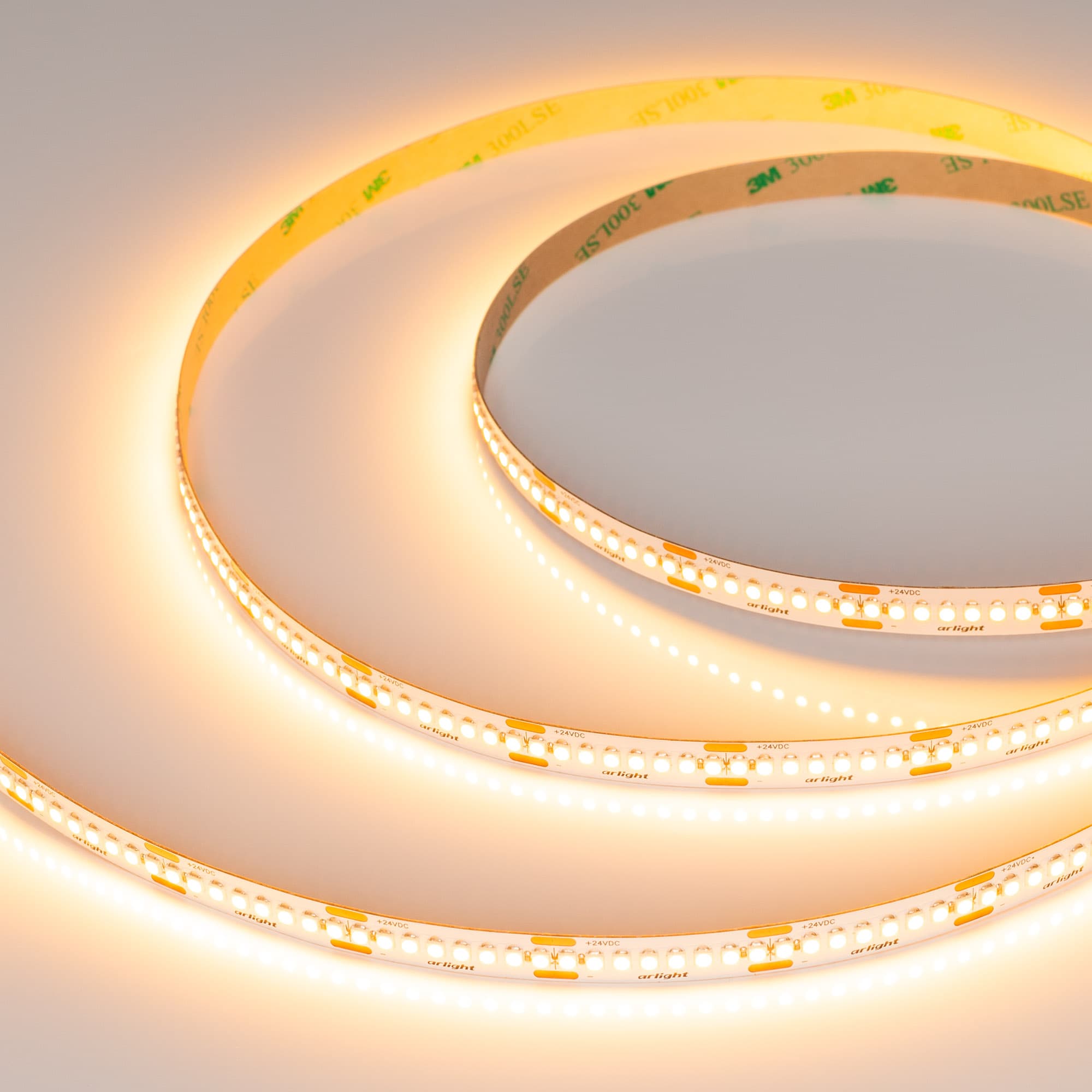 Светодиодная лента UL-A240-10mm 24V Warm2400 (19 W/m, IP20, 5m) (Arlight, 7 лет) 052600 — фото 1