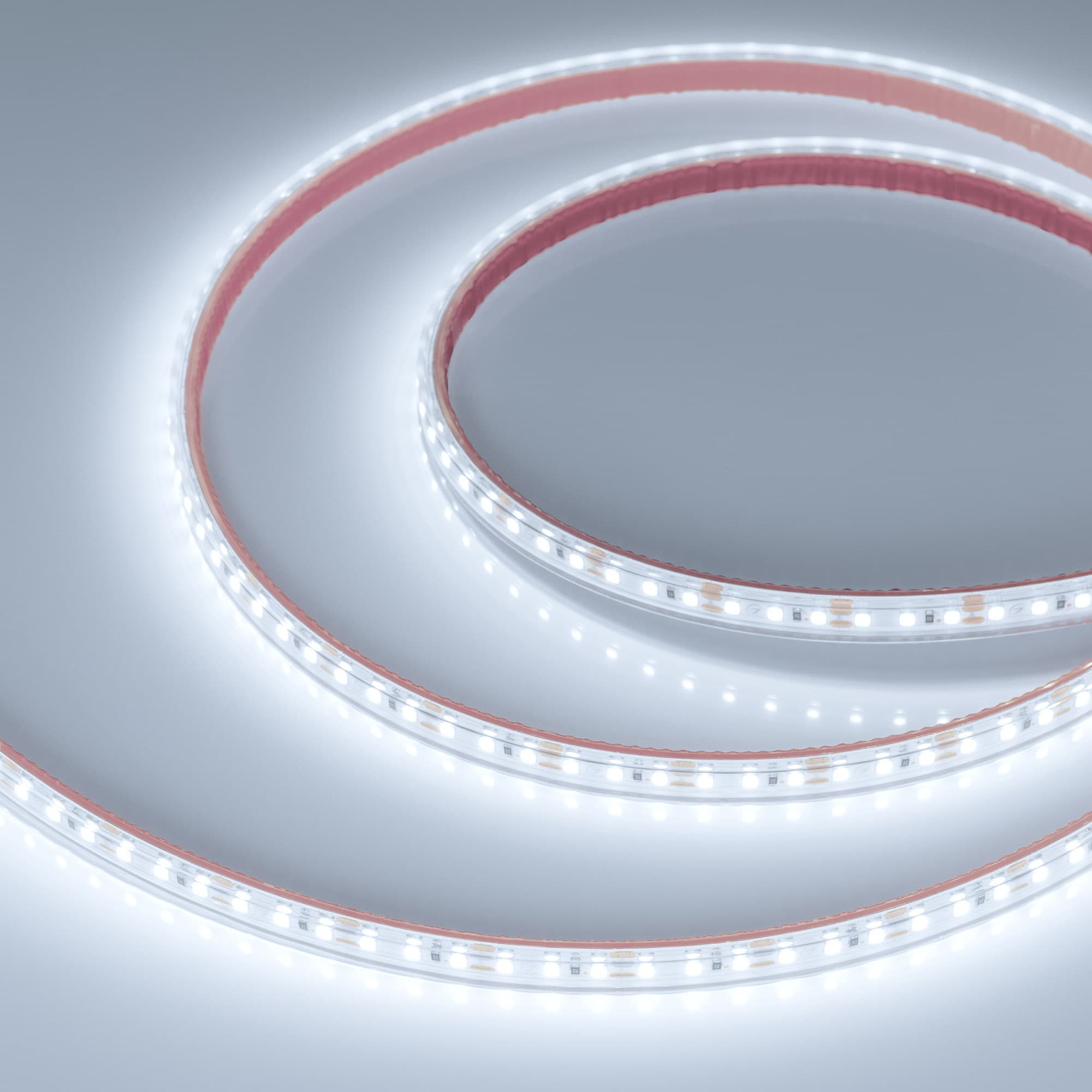 Светодиодная лента герметичная RTW-PS-A120-10mm 12V White6000 (9.6 W/m, IP67, 2835, 5m) (Arlight, 9.6 Вт/м, IP67) 022318(2) — фото 1