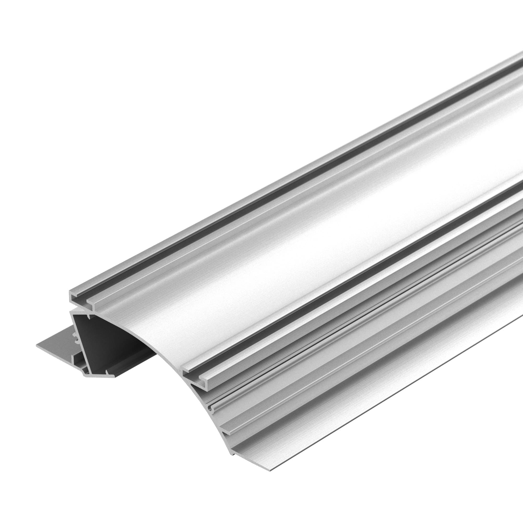 Профиль с экраном ALM-ARC-SINGLE-2000 ANOD+FROST (Arlight, Алюминий) 029850 Arlight — фото 2