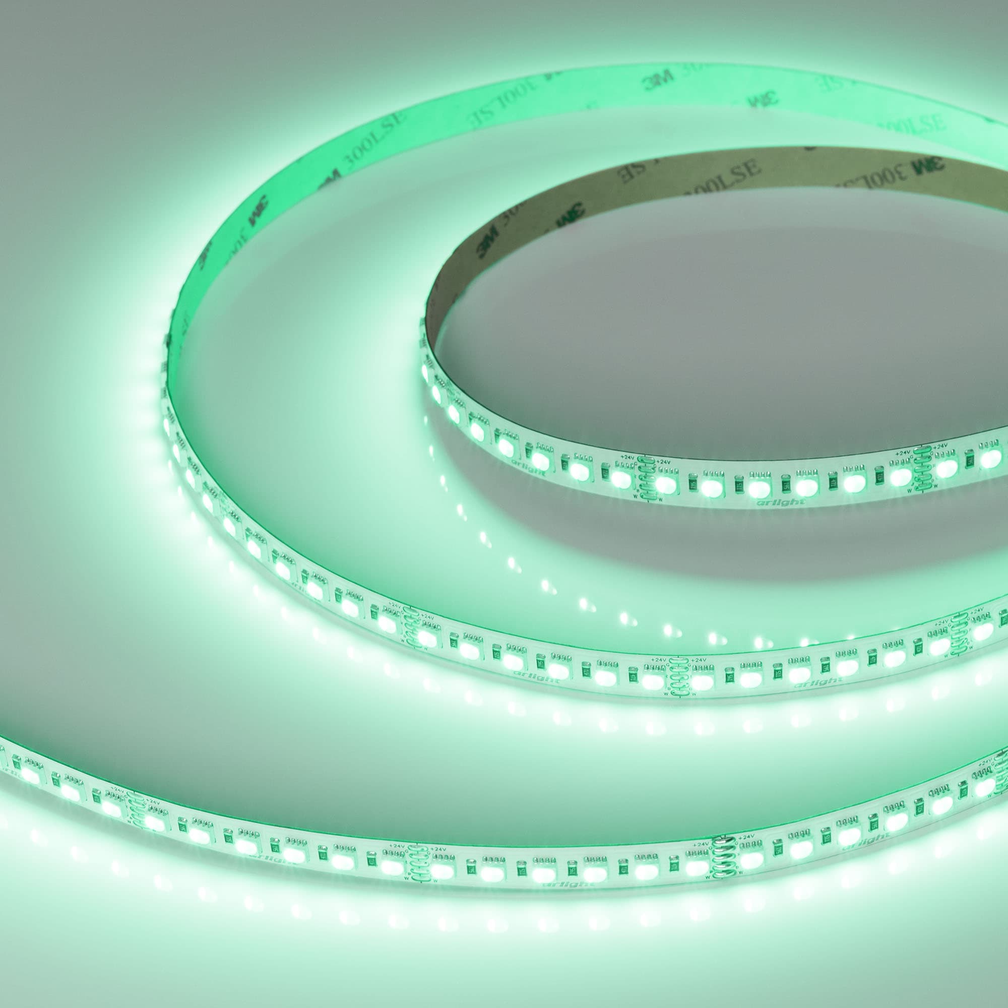 Светодиодная лента RT-H120-10mm 24V RGBW-Day-4-in-1 (25 W/m, IP20, 4040, 5m) (Arlight, Открытый) 048747 — фото 4