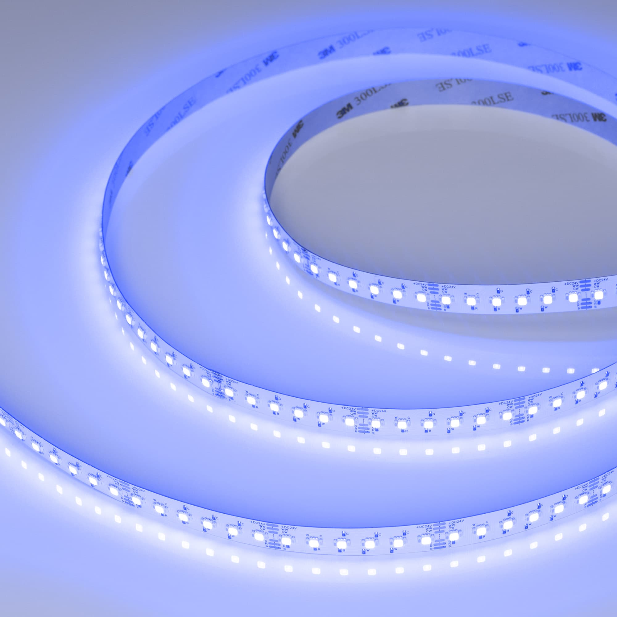 Светодиодная лента RT-AM360-12mm 24V RGBW-MIX (24 W/m, IP20, 2835/2210, 5m) (Arlight, -) 044036 — фото 5