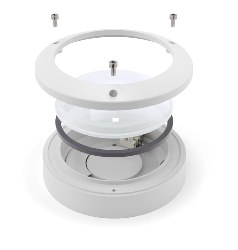 Корпус антивандального светодиодного светильника для ЖКХ SOLO-S