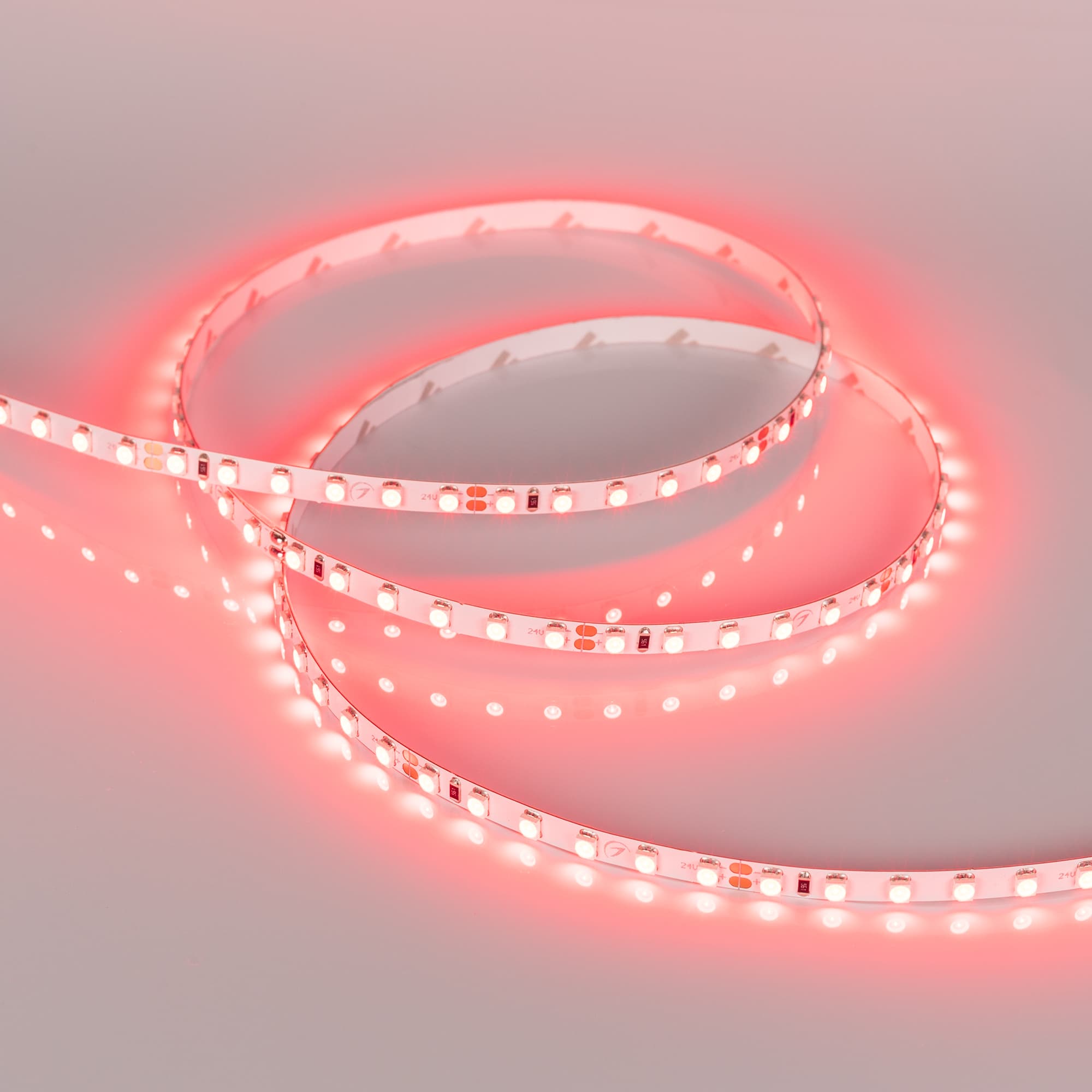 Светодиодная лента RT-A120-5mm 24V Red (9.6 W/m, IP20, 2835, 5m) (Arlight, 9.6 Вт/м, IP20) 015657(2) — фото 4