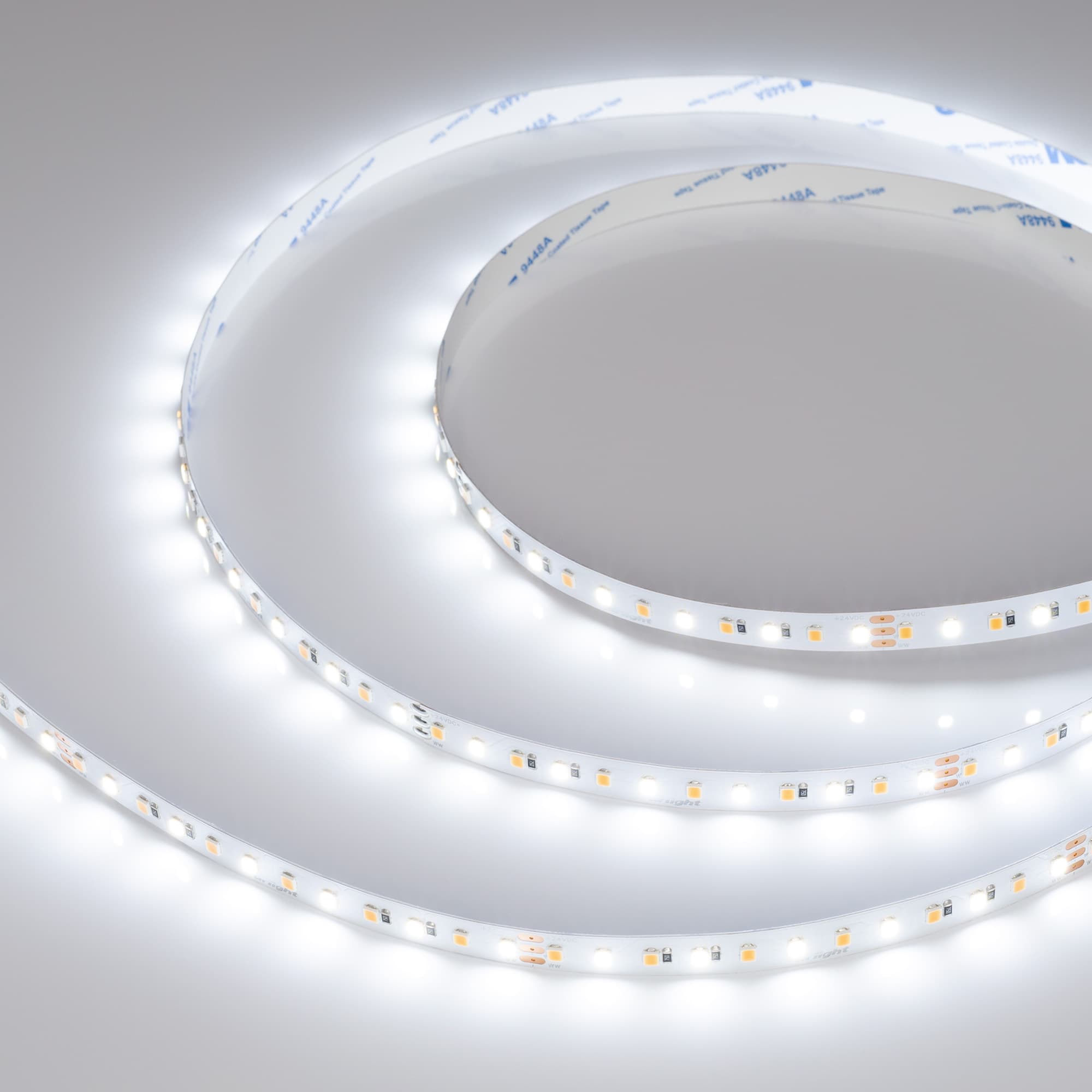 Светодиодная лента RT-A120-10mm 24V White-MIX (23 W/m, IP20, 2835, 5m) (Arlight, Изменяемая ЦТ) 025209(2) — фото 2