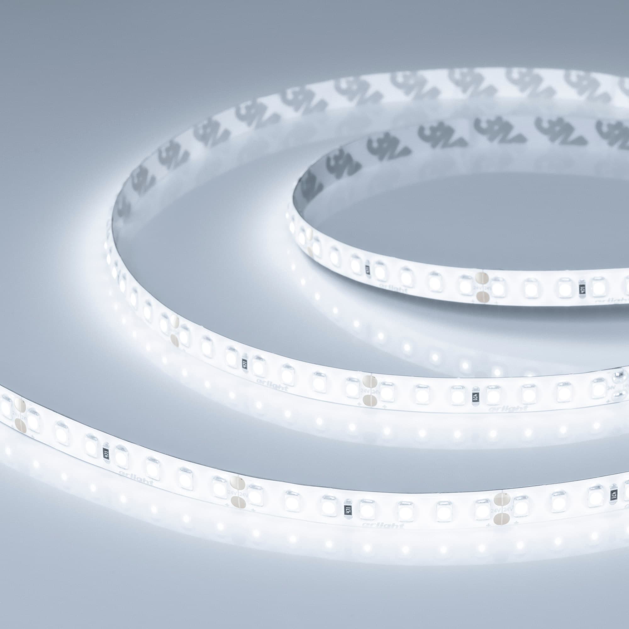 Светодиодная лента герметичная RTW-SE-A140-8mm 24V White6000 (5 W/m, IP65, 5m) (Arlight, -) 057514 — фото 1