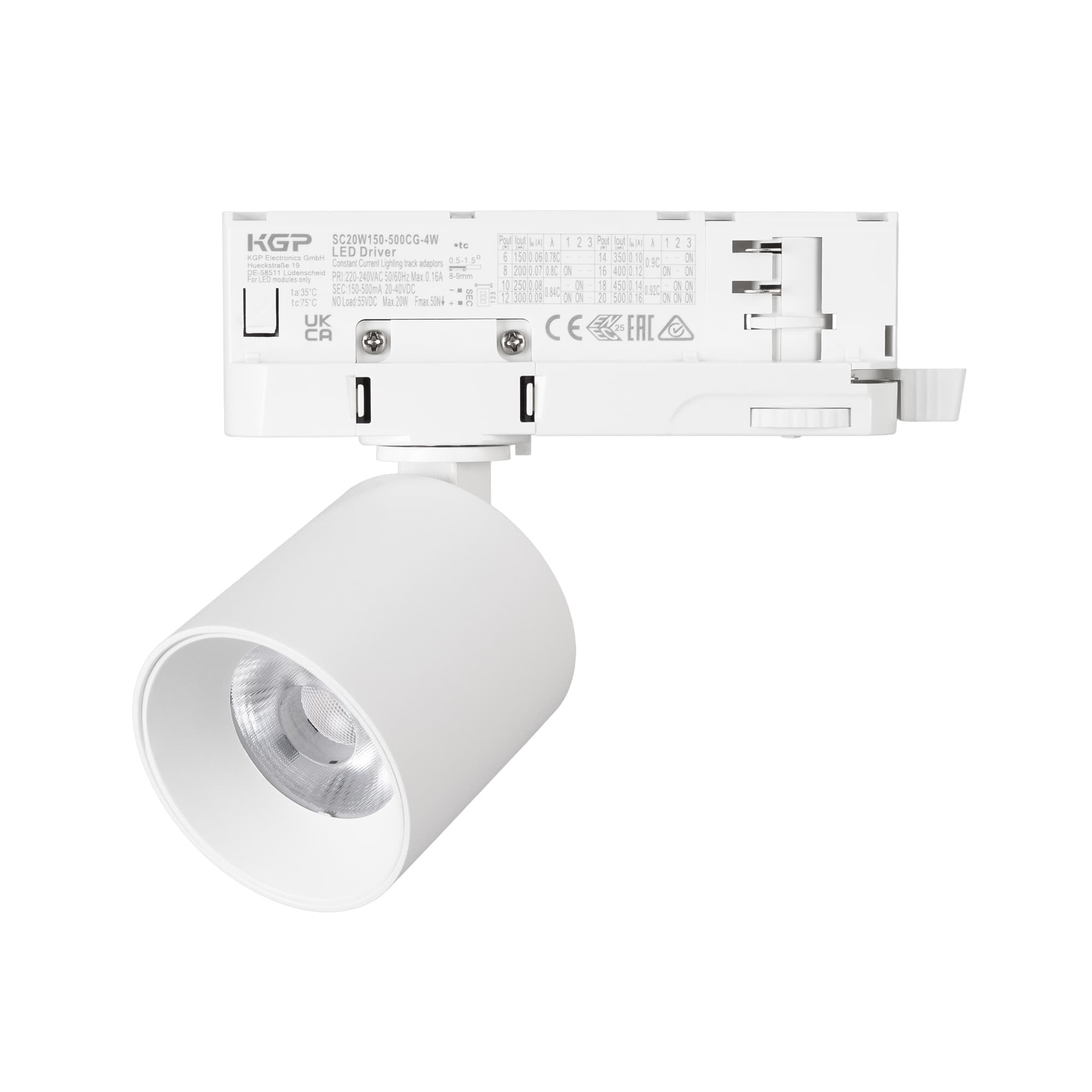 Светильник LGD-DYKE-4TR-R60-8W Warm3000 (WH, 20 deg, 230V, TRIAC) (Arlight, IP20 Металл, 5 лет) 058743