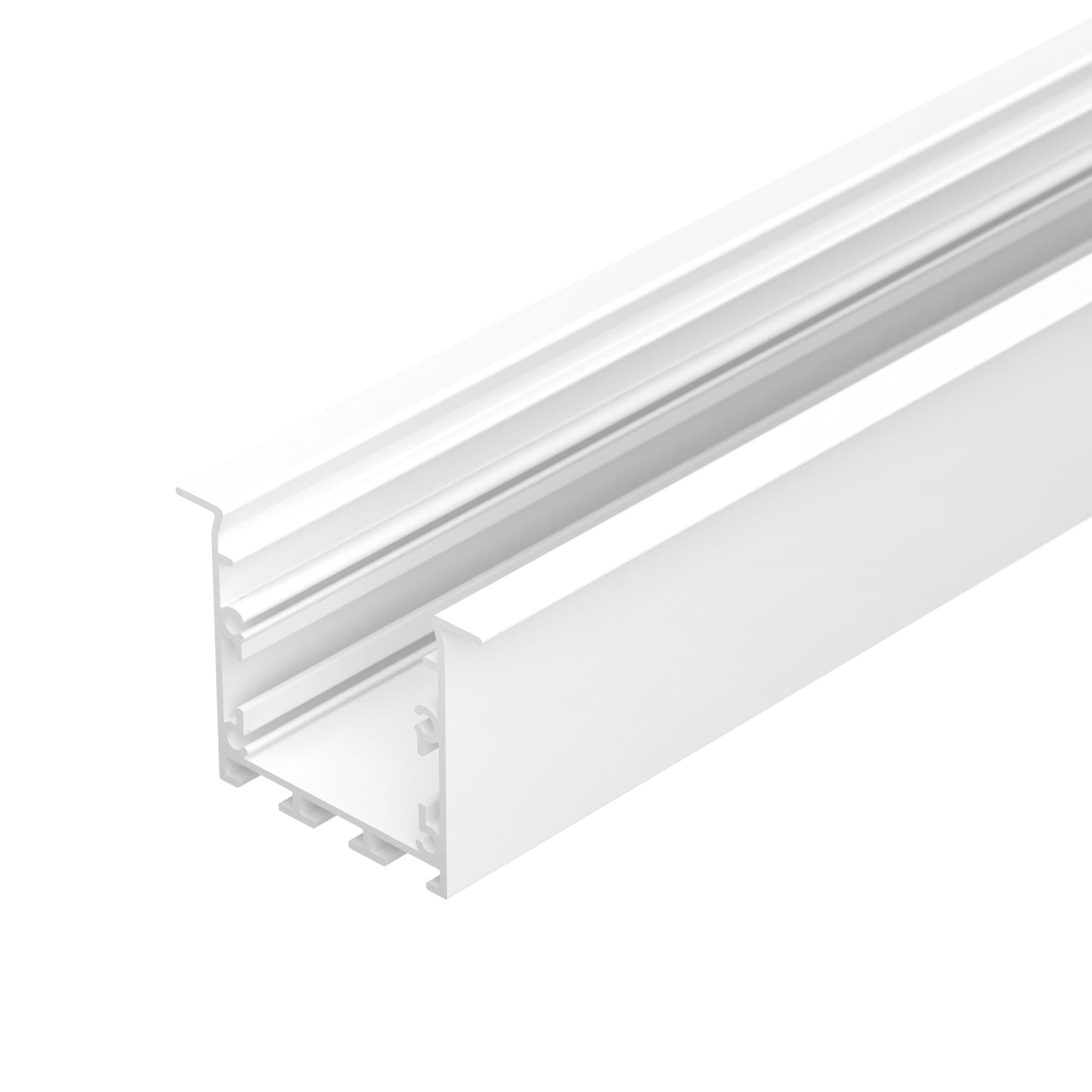 Профиль LINIA49-F-S-2500 WHITE (Arlight, Алюминий) 041877 — фото 2