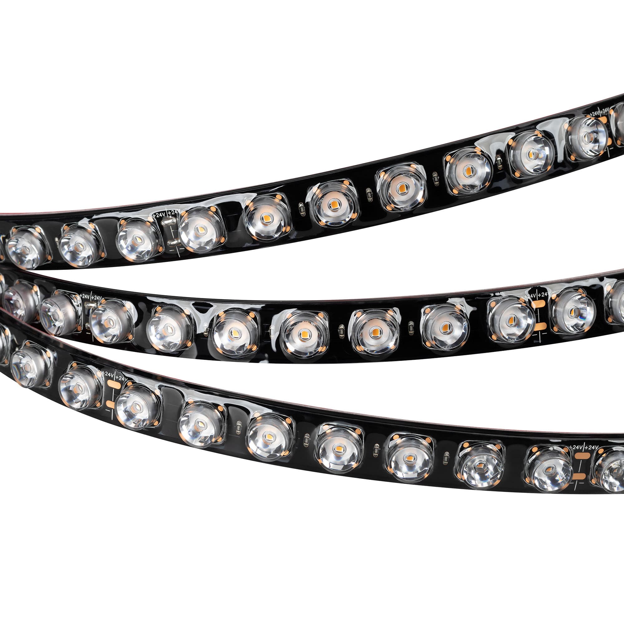 Светодиодная лента герметичная FLT-PS-A42-BLACK-23mm 24V Day4000 (21 W/m, IP67, 15deg, 5m) (Arlight, -) 049312 — фото 2