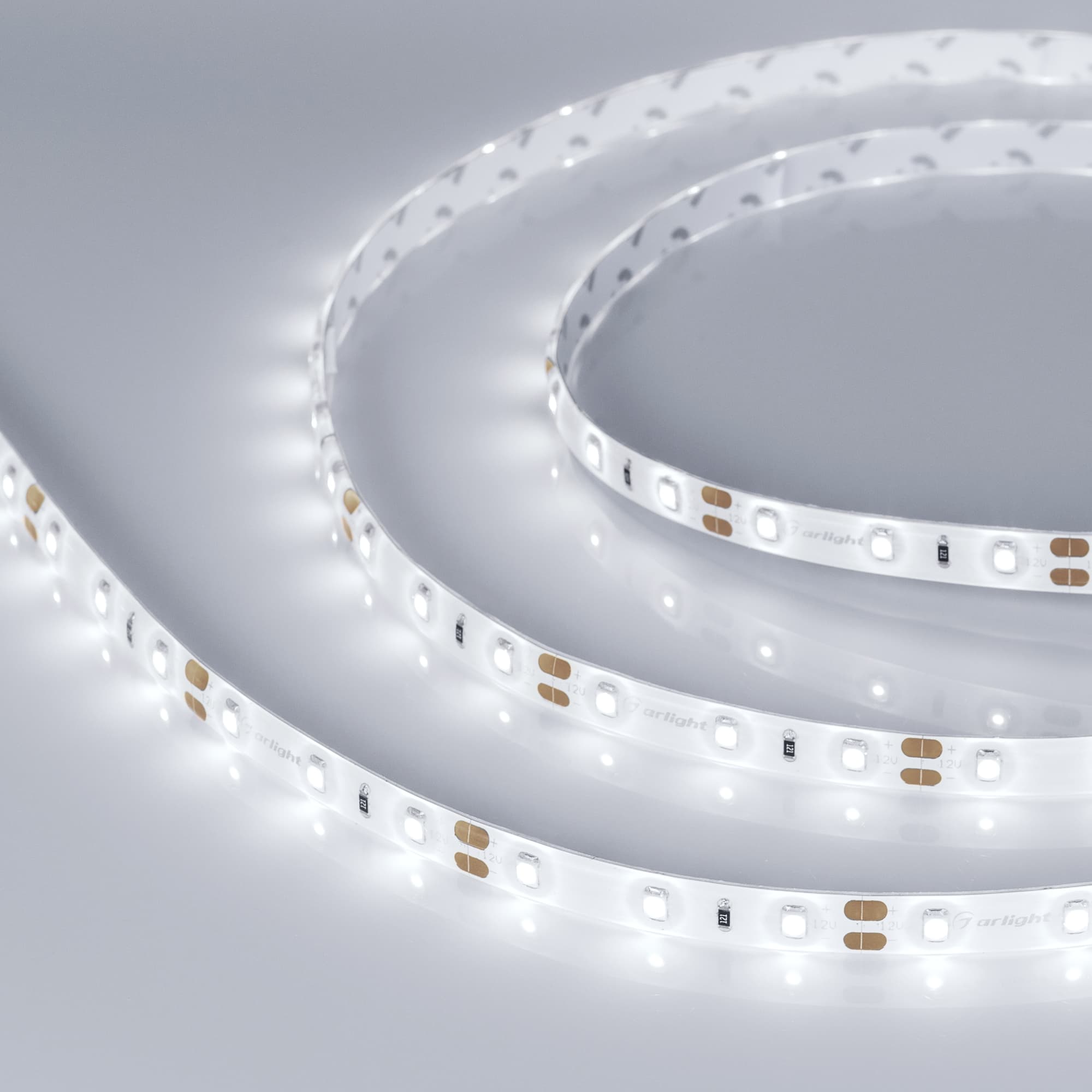 Светодиодная лента герметичная RTW-SE-A60-8mm 12V White6000 (7.2 W/m, IP65, 2835, 5m) (Arlight, -) 020517(2) — фото 1