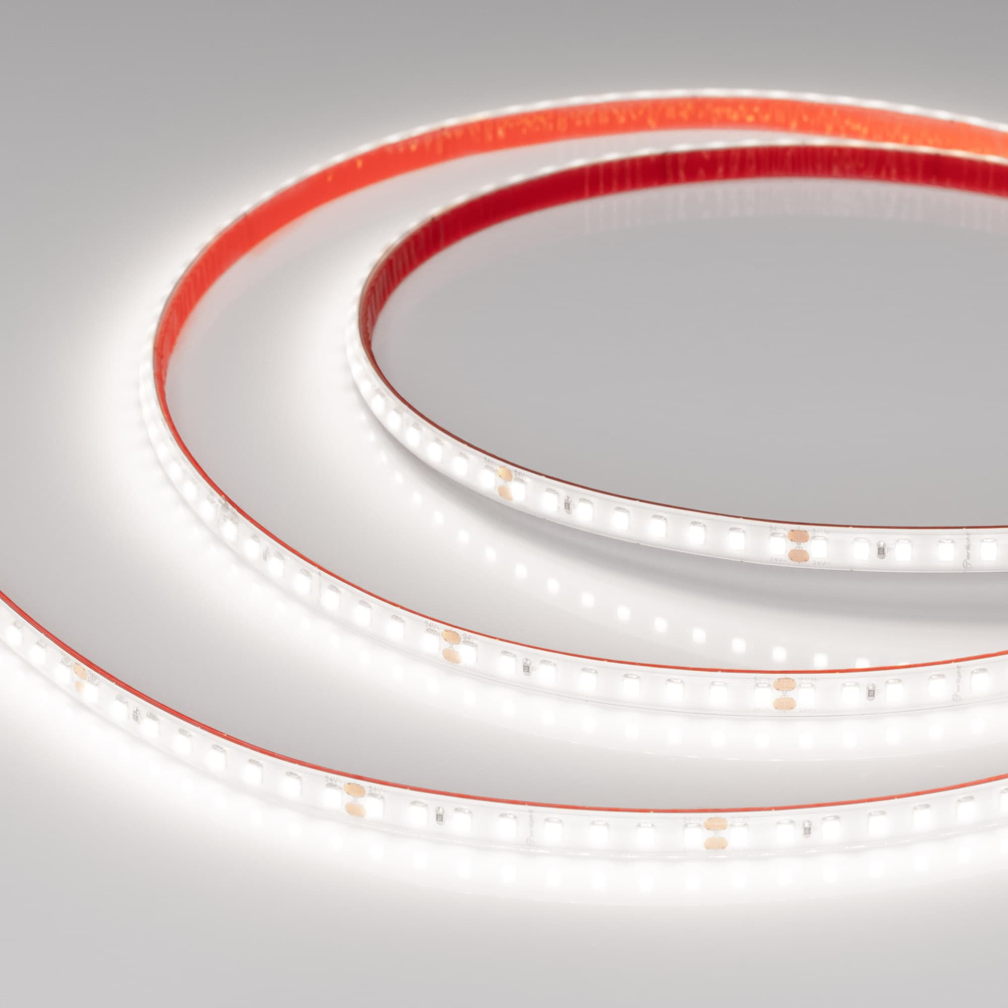 Светодиодная лента герметичная RTW-PR-A128-10mm 24V White6000 (9.6 W/m, IP66, 2835, 5m) (Arlight, высок.эфф.150 лм/Вт) 038740 — фото 1