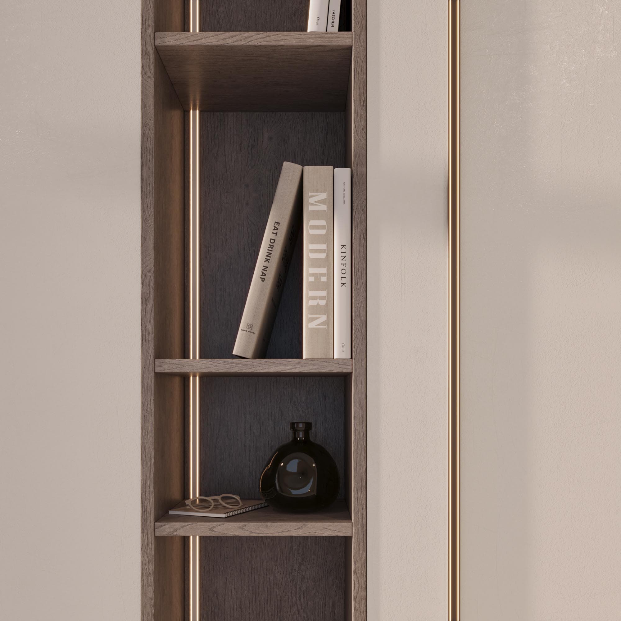 Экран LINE-2000 NARROW BLACK (Arlight, Пластик) 058285 — фото 4