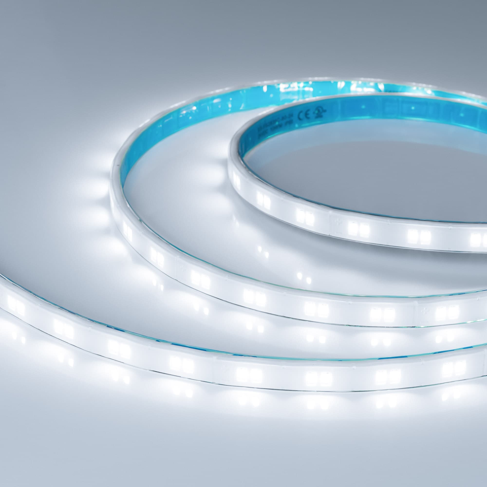 Светодиодная лента герметичная XRT-TPU-A80-12mm 24V White6000 (10 W/m, IP67, 5m) (Arlight, CRI>90) 055552 — фото 1