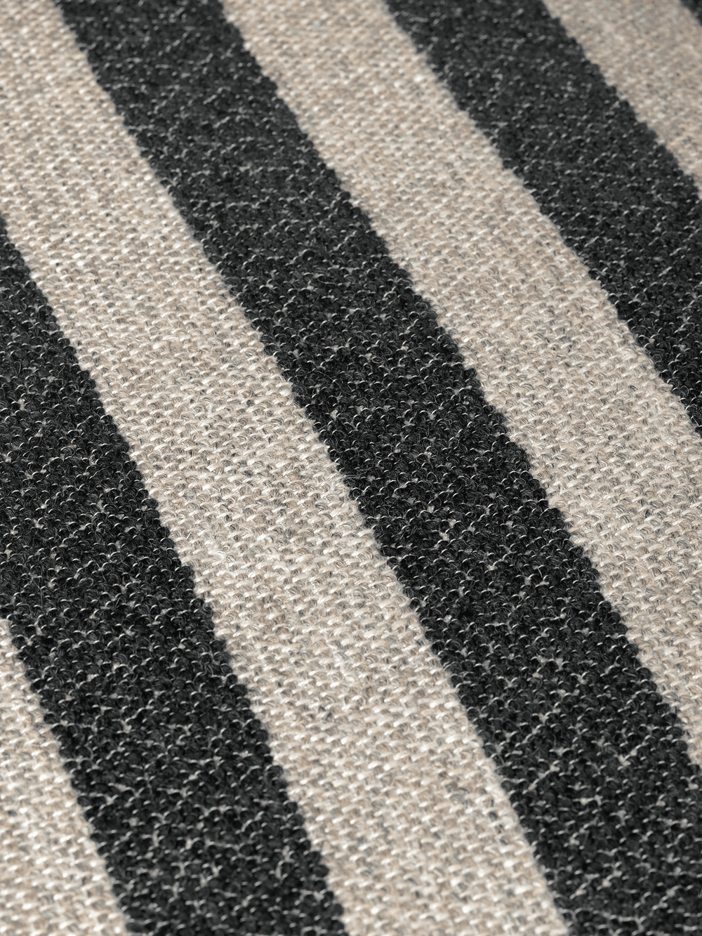 Ferm Living Rico Lounge Chair - Louisiana - Sand/Black ferm LIVING — фото 5