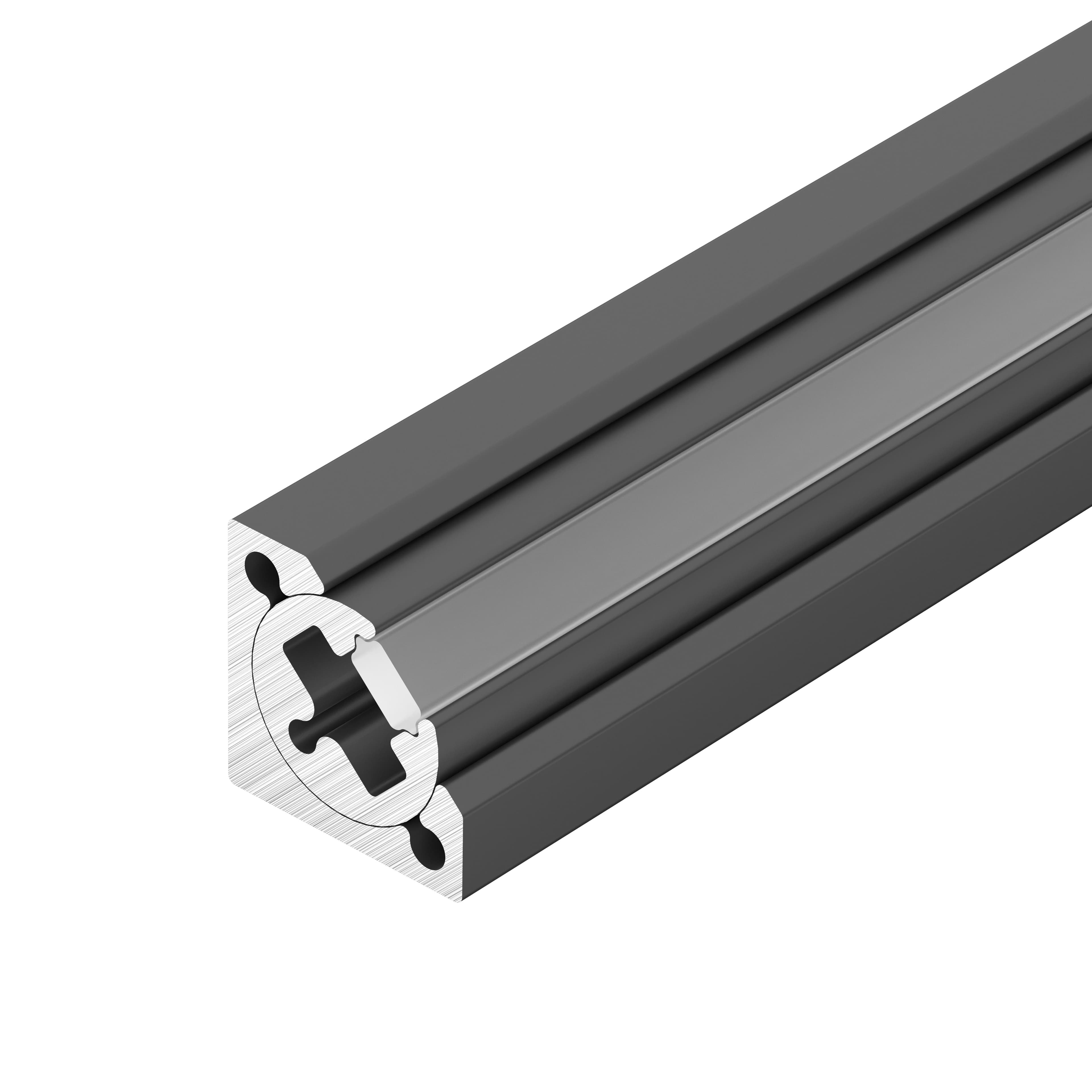 Профиль с экраном SL-KANT-H10-ROTATE-2000 IRON GREY (Arlight, Алюминий+пластик) 055331 — фото 1