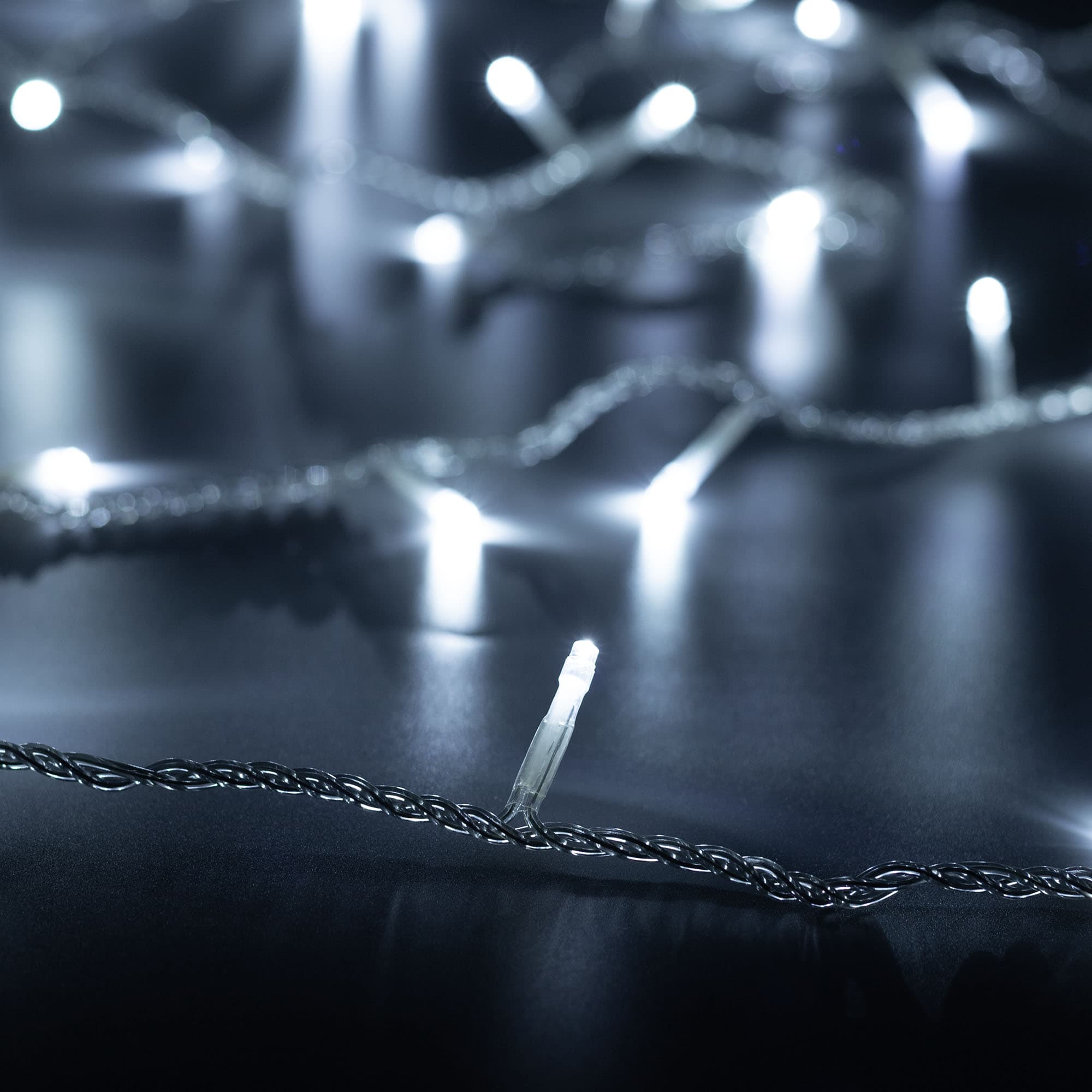 Arlight Светодиодная гирлянда ARD-STRING-HOME-5000-CLEAR-50LED-STD WHITE (230V, 3.5W) (Ardecoled, IP20) 025751