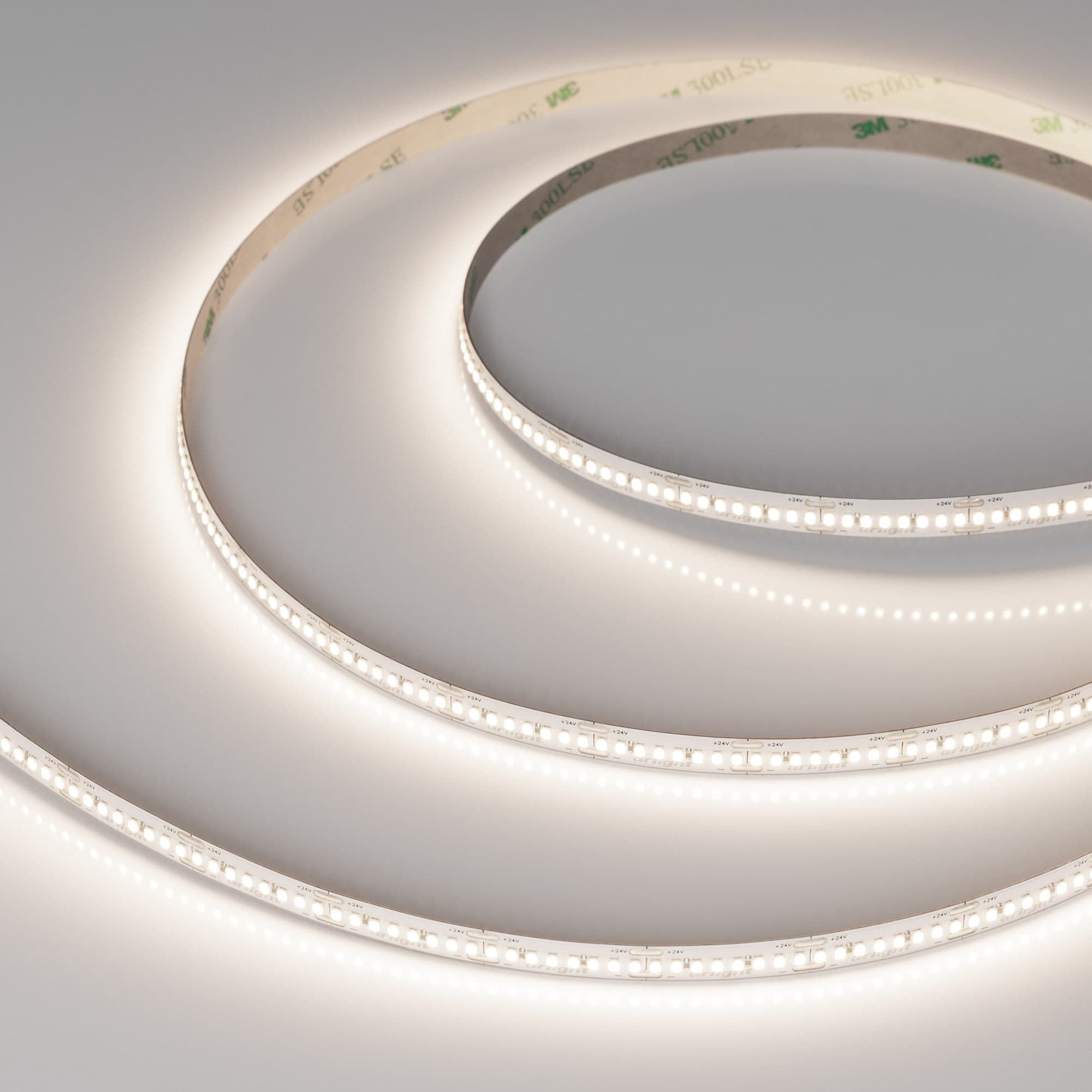 Светодиодная лента MICROLED-M320-8mm 24V Day4000 (8 W/m, IP20, 2216, 5m) (Arlight, 130 лм/Вт) 047863 — фото 1