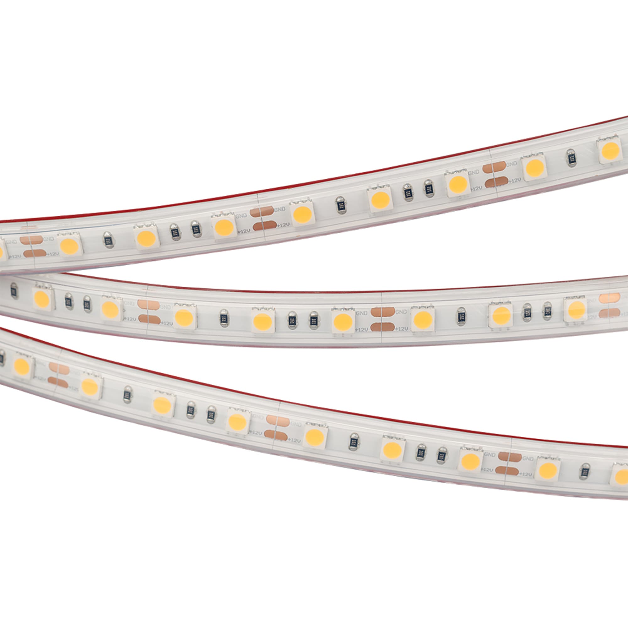 Светодиодная лента герметичная RTW-PS-B60-12mm 12V White6000 (14.4 W/m, IP67, 5060, 5m) (Arlight, 14.4 Вт/м, IP67) 022323(2) — фото 3