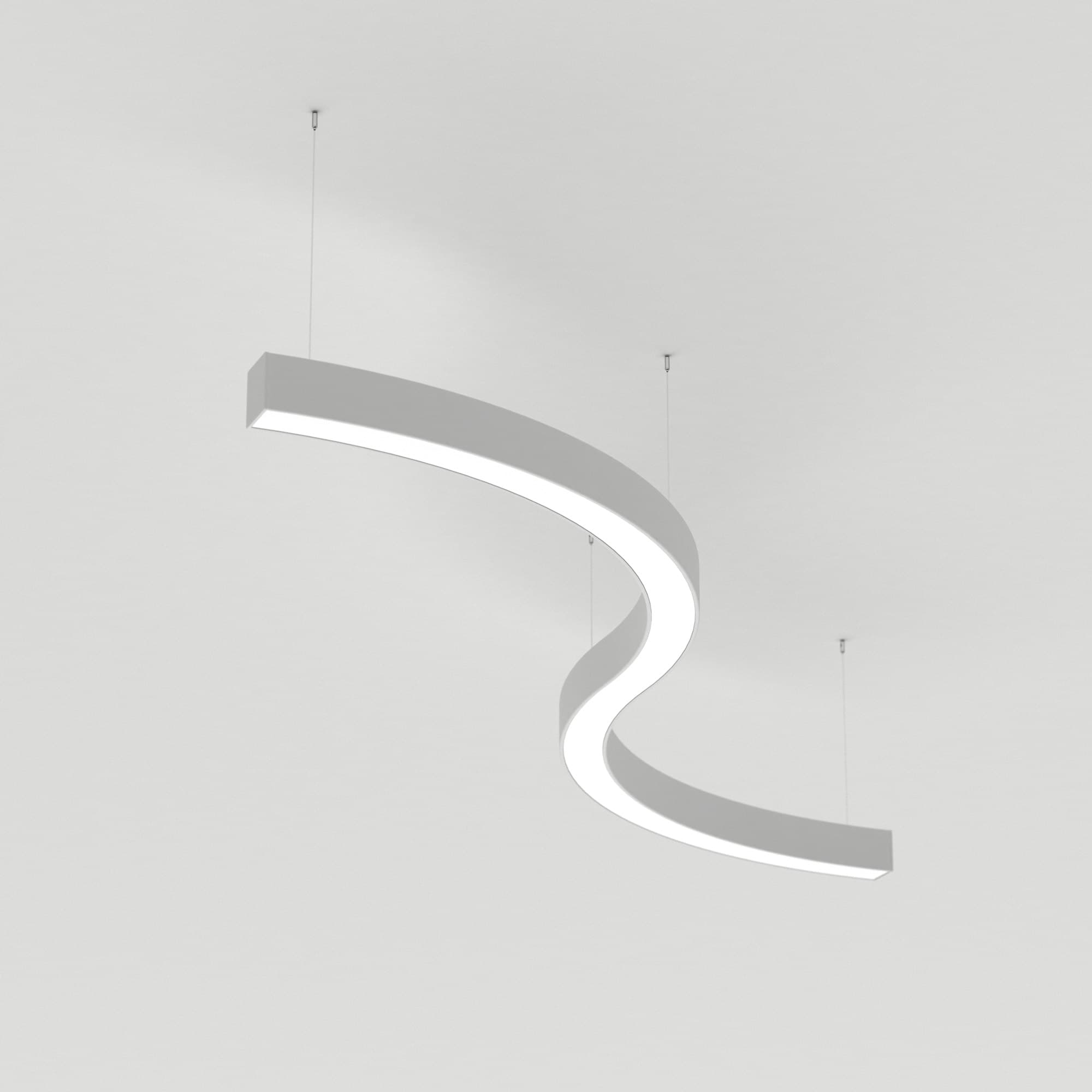 Светильник SP-LINE-HANG ARC-S3535-D800-65W Warm3000 (WHITE, 230V) (Arlight, Металл) 034051(1)