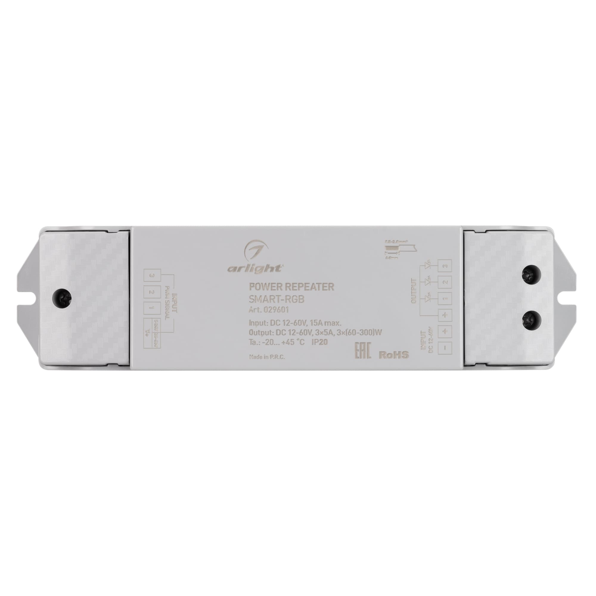 Усилитель SMART-RGB (12-60V, 3x5A) (Arlight, -) 029601 — фото 2