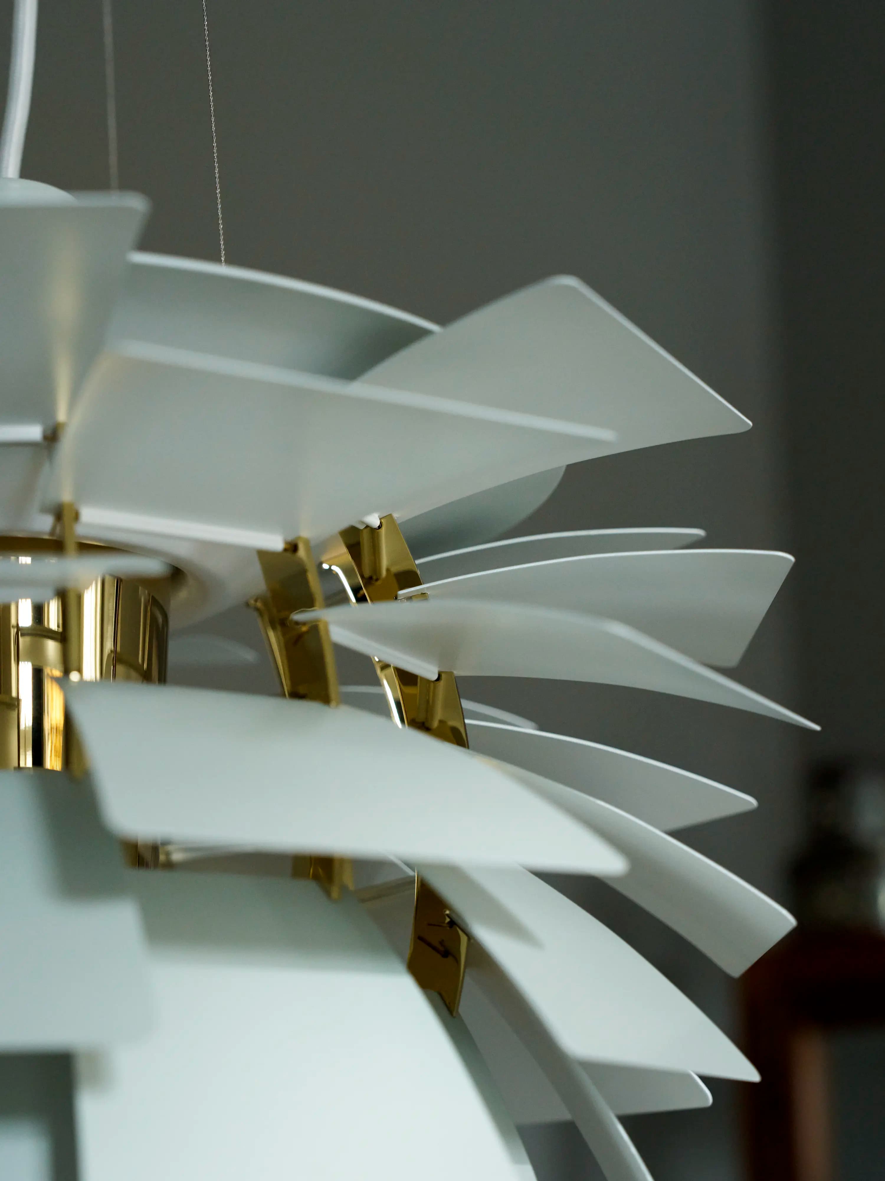 Louis Poulsen PH Artichoke Dusty green/brass metallised Ø 600 — фото 8