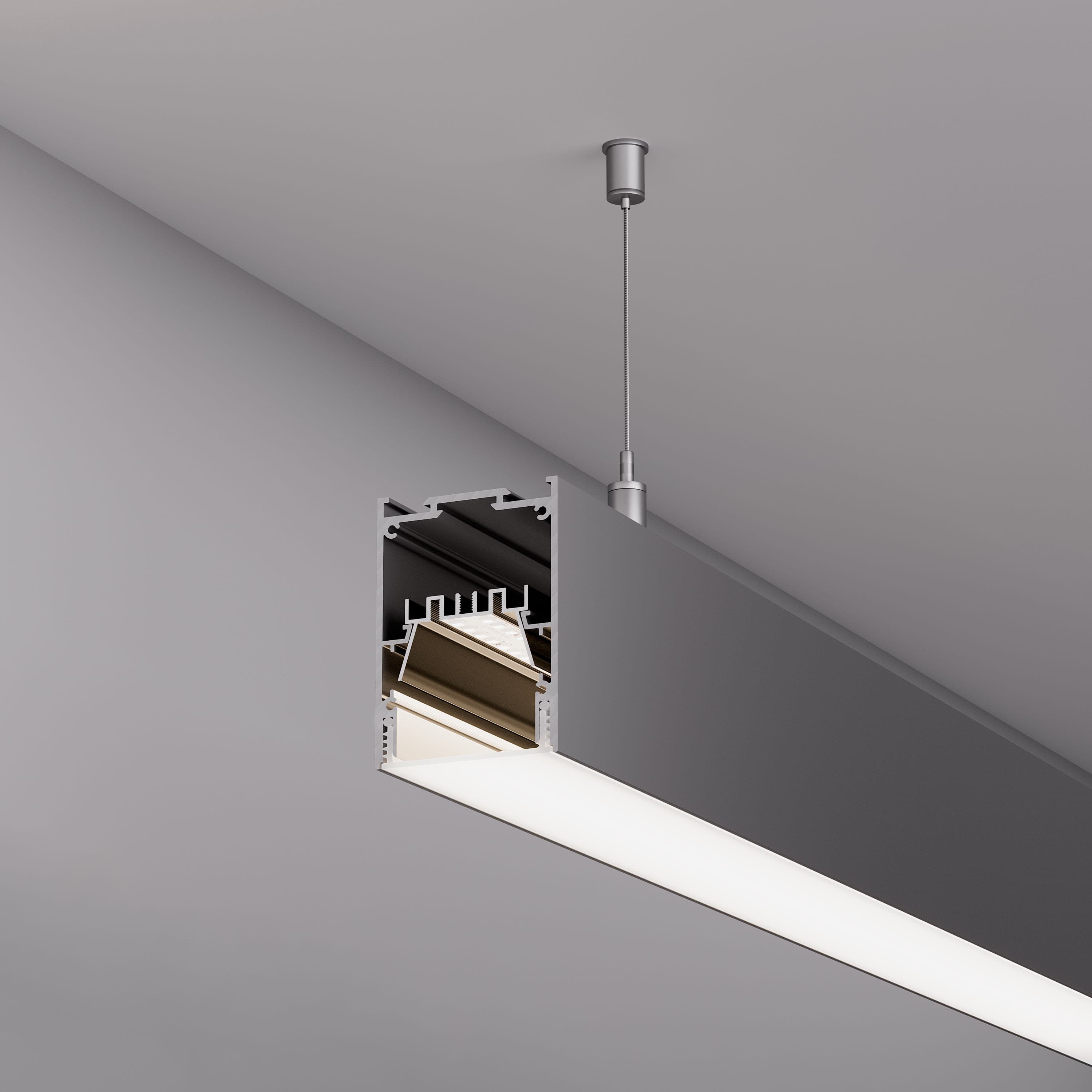 Профиль IP-LINE-5475-2000 ANOD (Arlight, Алюминий) 055136 Arlight — фото 5