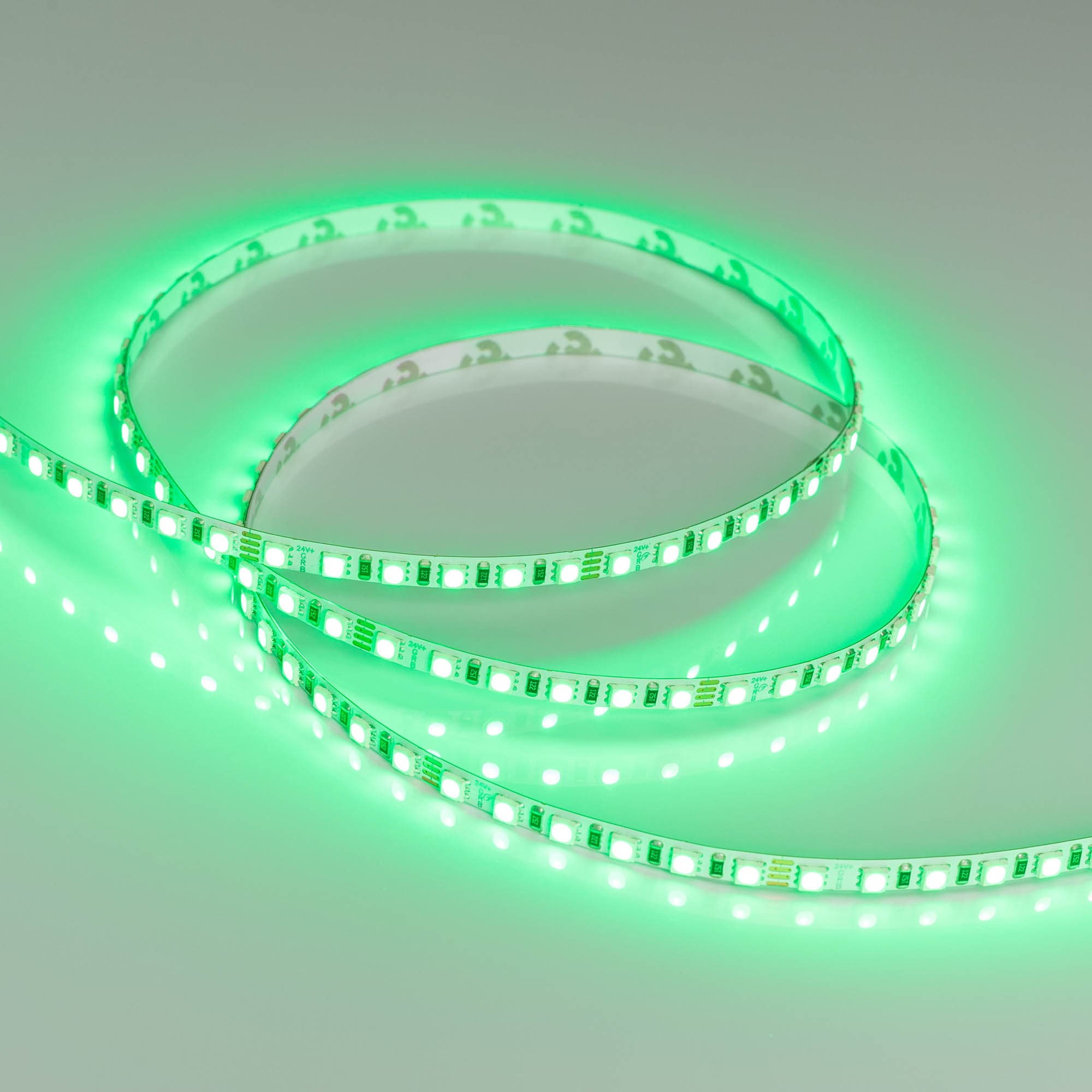 Светодиодная лента RT-G120-5mm 24V RGB (7.5 W/m, IP20, 3838, 5m) (Arlight, узкая) 036216 — фото 5