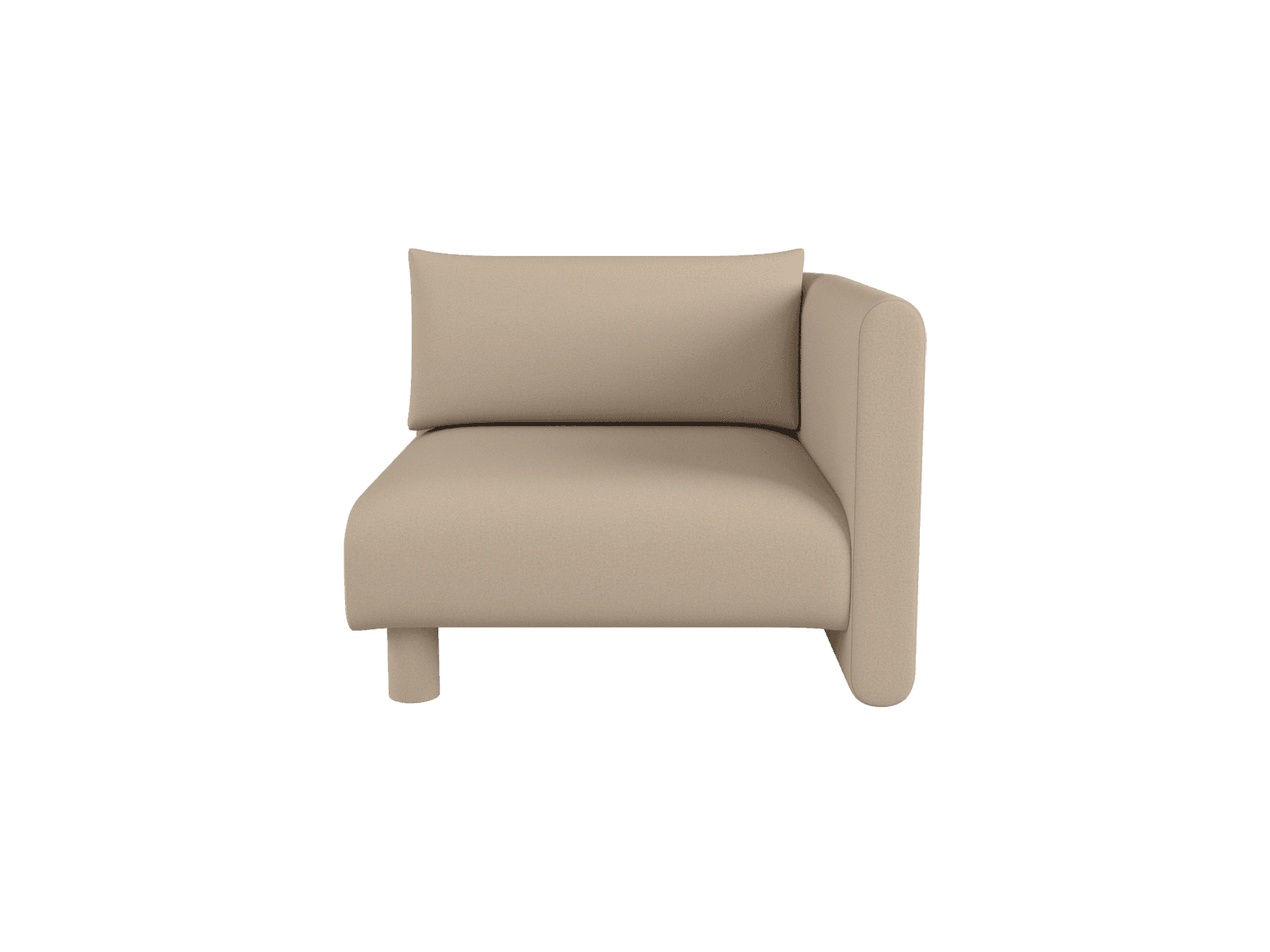 Ferm Living Dase Sofa Armrest Right - Tonus - Off-white ferm LIVING — фото 1