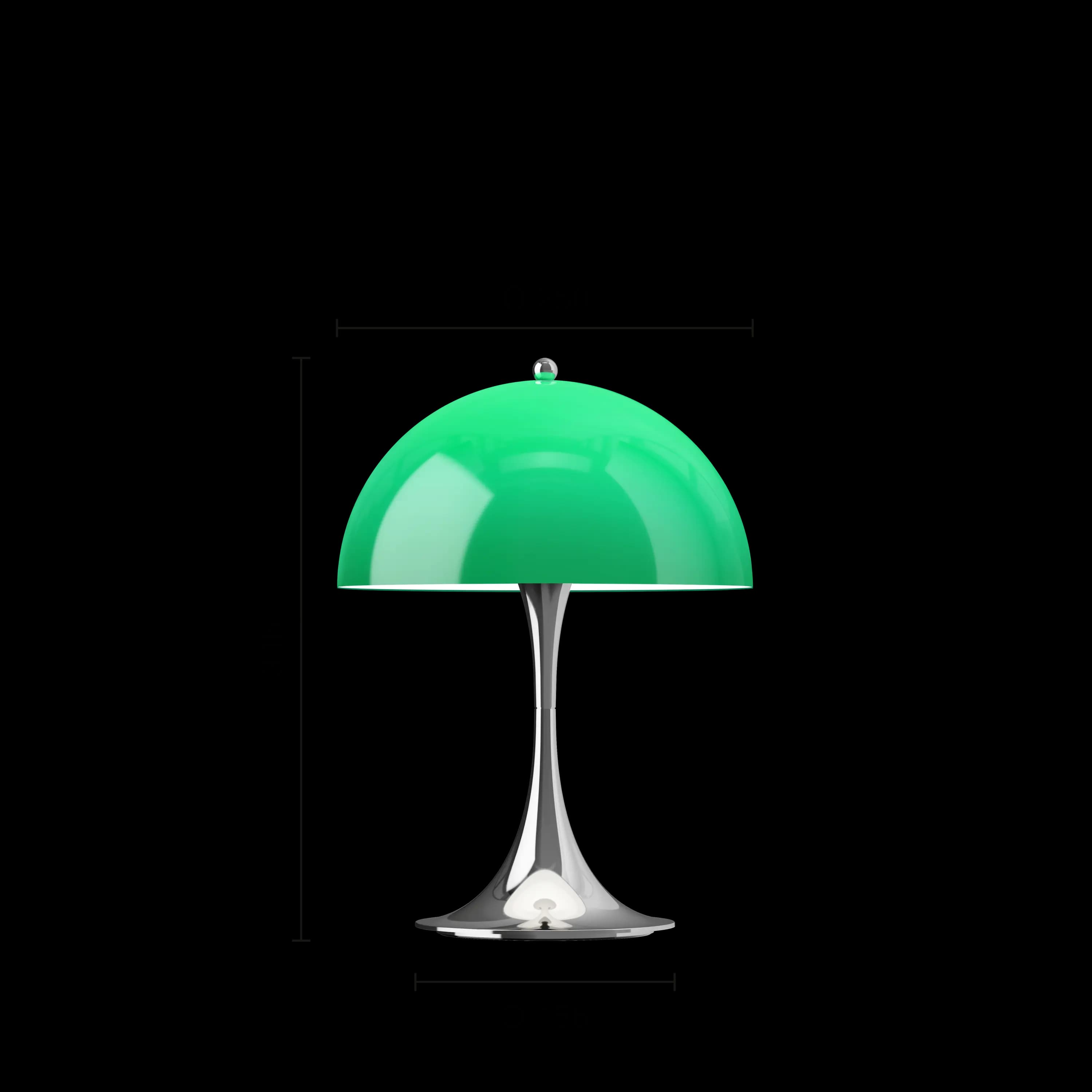 Louis Poulsen Panthella 250 Portable Lamp Original opal green — фото 10