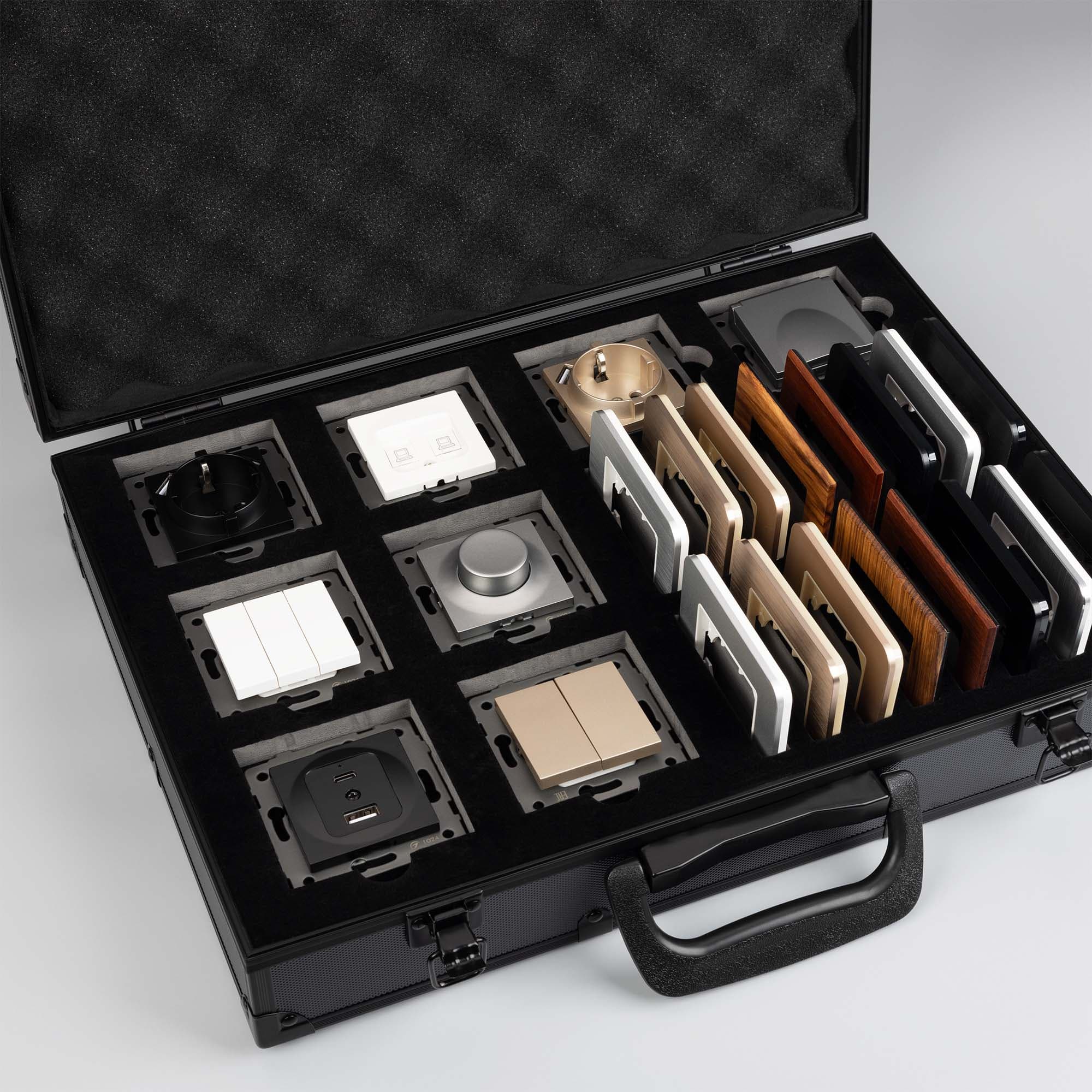 Демо-кейс WRA-CASE-MTL-BK-V2 (Arlight, Металл) 058997