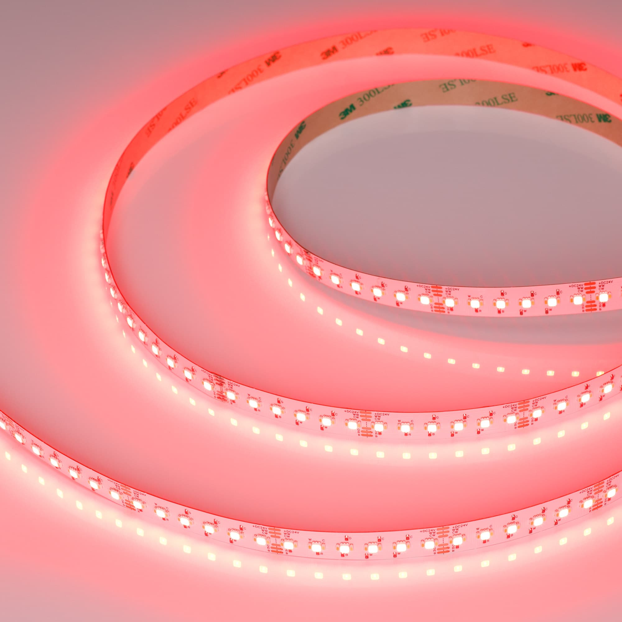 Светодиодная лента RT-AM360-12mm 24V RGBW-MIX (24 W/m, IP20, 2835/2210, 5m) (Arlight, -) 044036 — фото 4