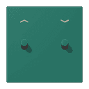 Накладка 2 тумблерами, с символами стрелок, Jung LC12-5PR0216