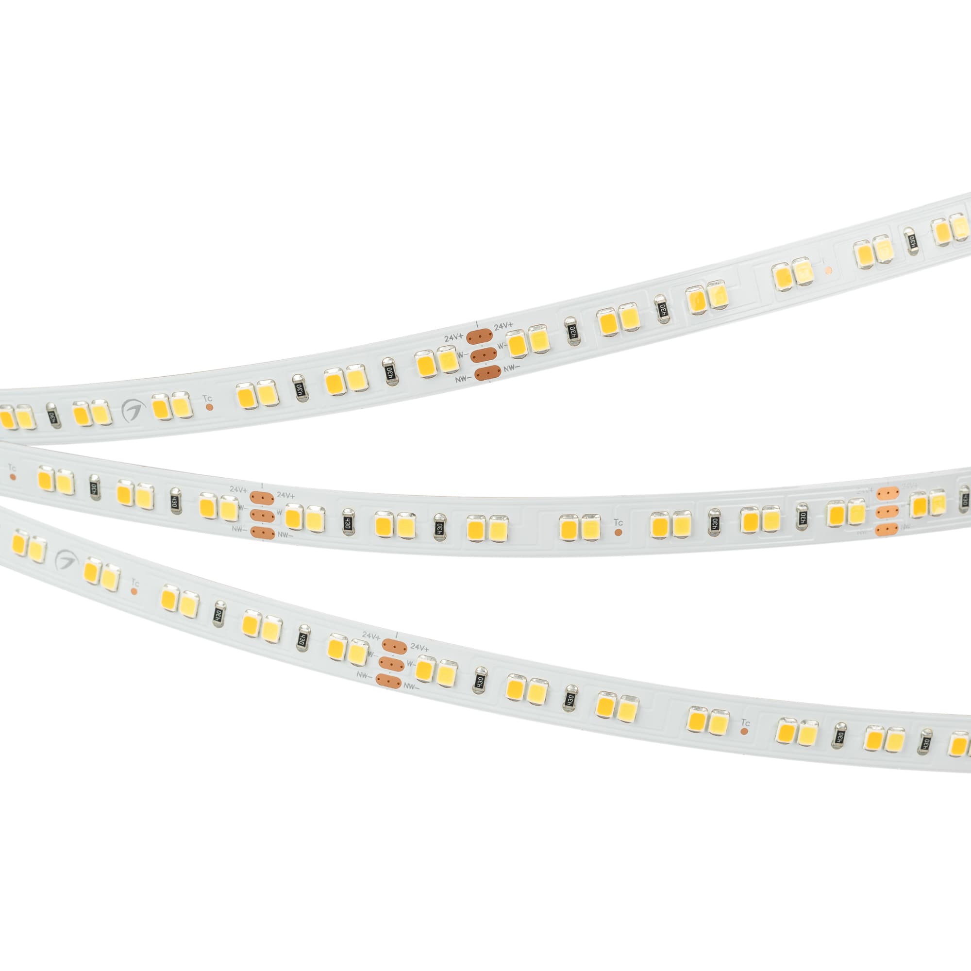 Светодиодная лента RT-A140-10mm 24V White-MIX (19.2 W/m, IP20, 2835, 5m) (Arlight, Изменяемая ЦТ) 024508(2) — фото 1