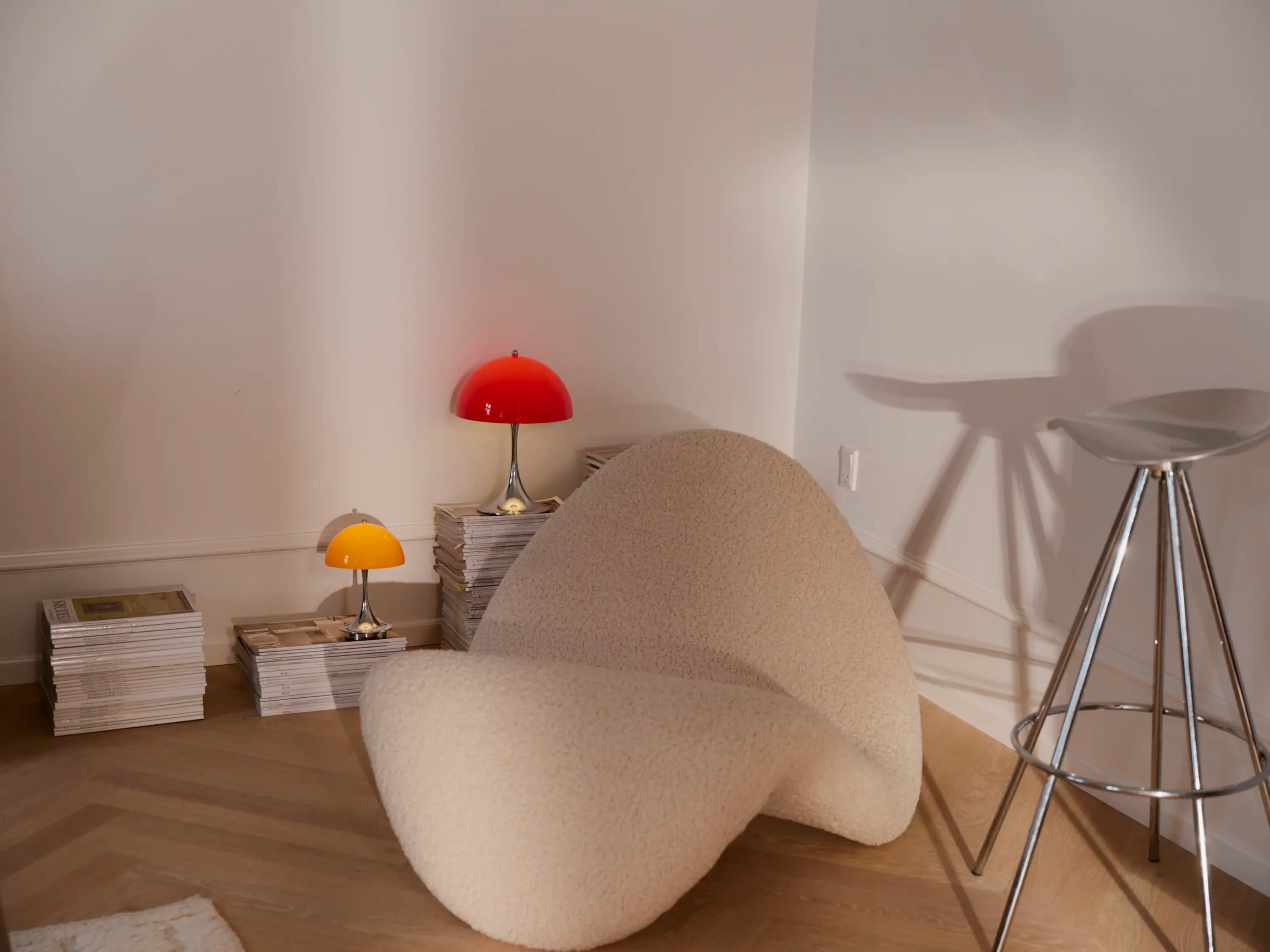 Louis Poulsen Panthella 160 Portable Lamp Original opal orange — фото 5