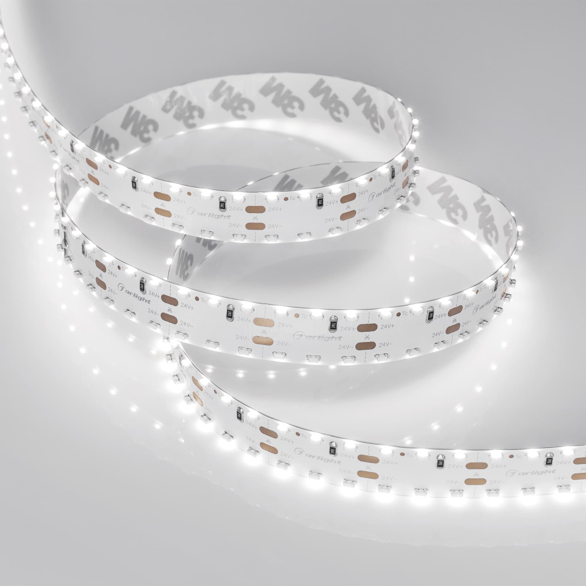 Светодиодная лента RS 2-5000 24V Day5000 2x2 15mm (3014, 240 LED/m, LUX) (Arlight, 19.2 Вт/м, IP20) 024469 — фото 3