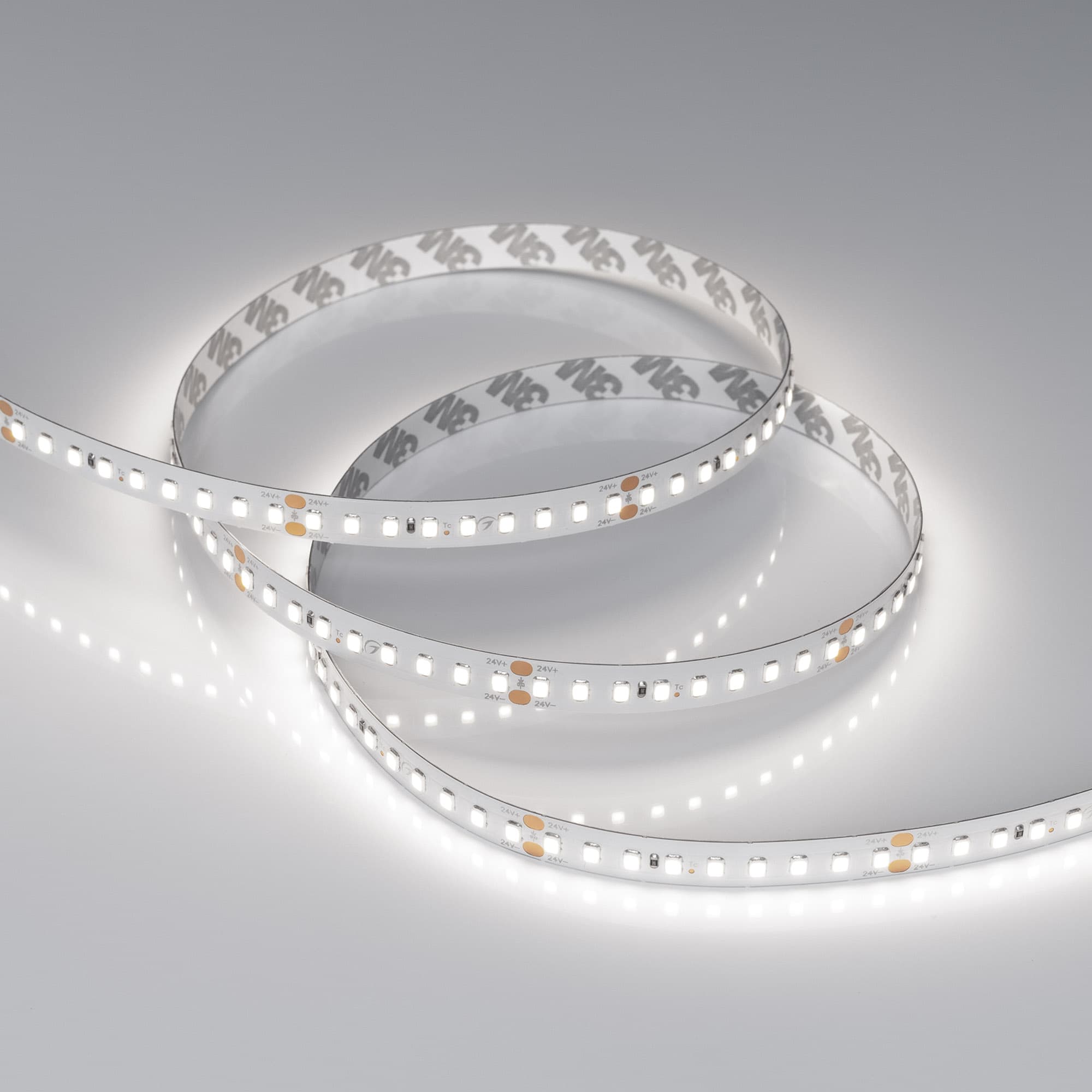 Светодиодная лента RT-A144-10mm 24V White6000 (7.7 W/m, IP20, 2835, 5m) (Arlight, высок.эфф.200 лм/Вт) 038783 — фото 5