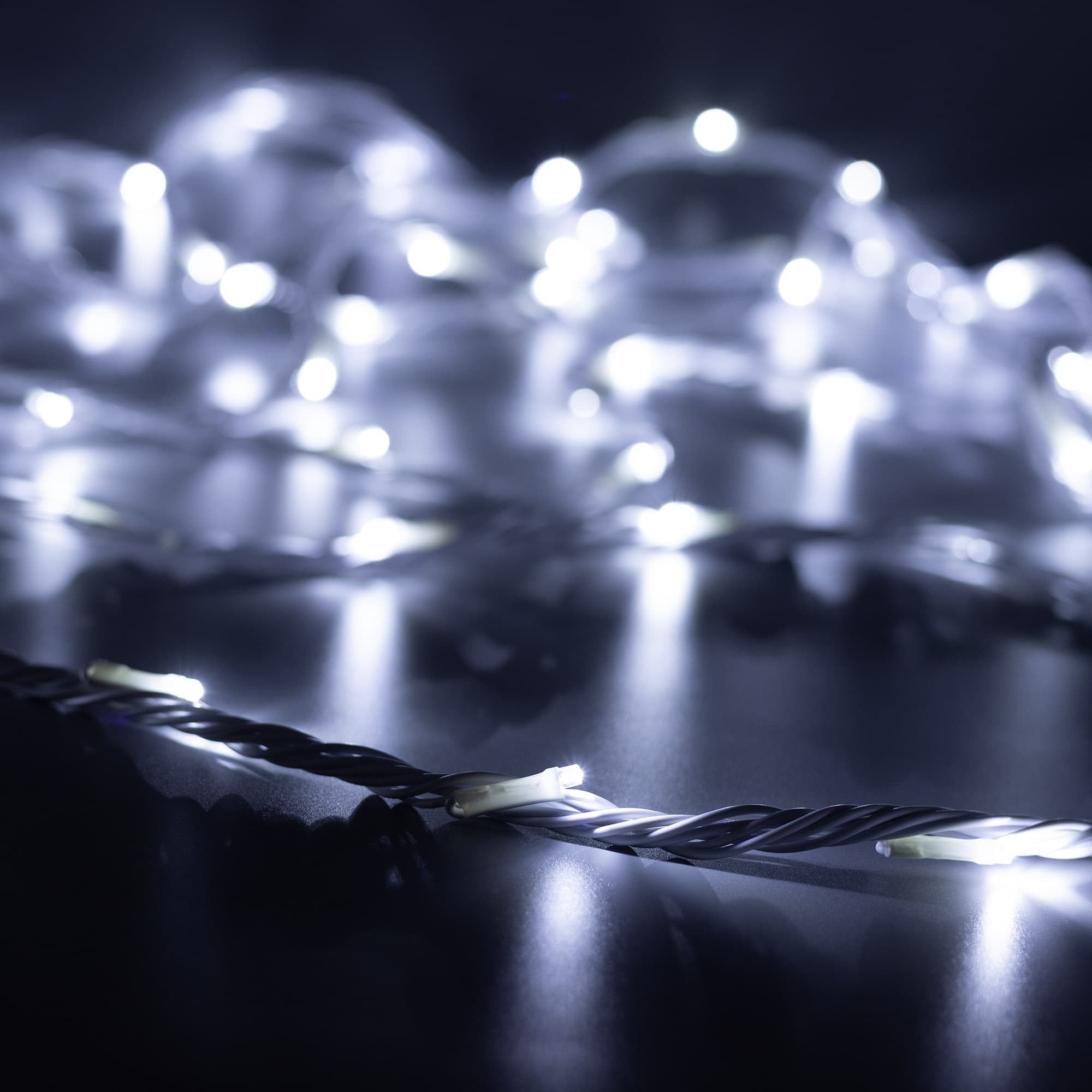 Arlight Светодиодная гирлянда ARD-STRING-HOME-10000-WHITE-99LED-RUN WHITE (230V, 10.5W) (Ardecoled, IP20) 025919