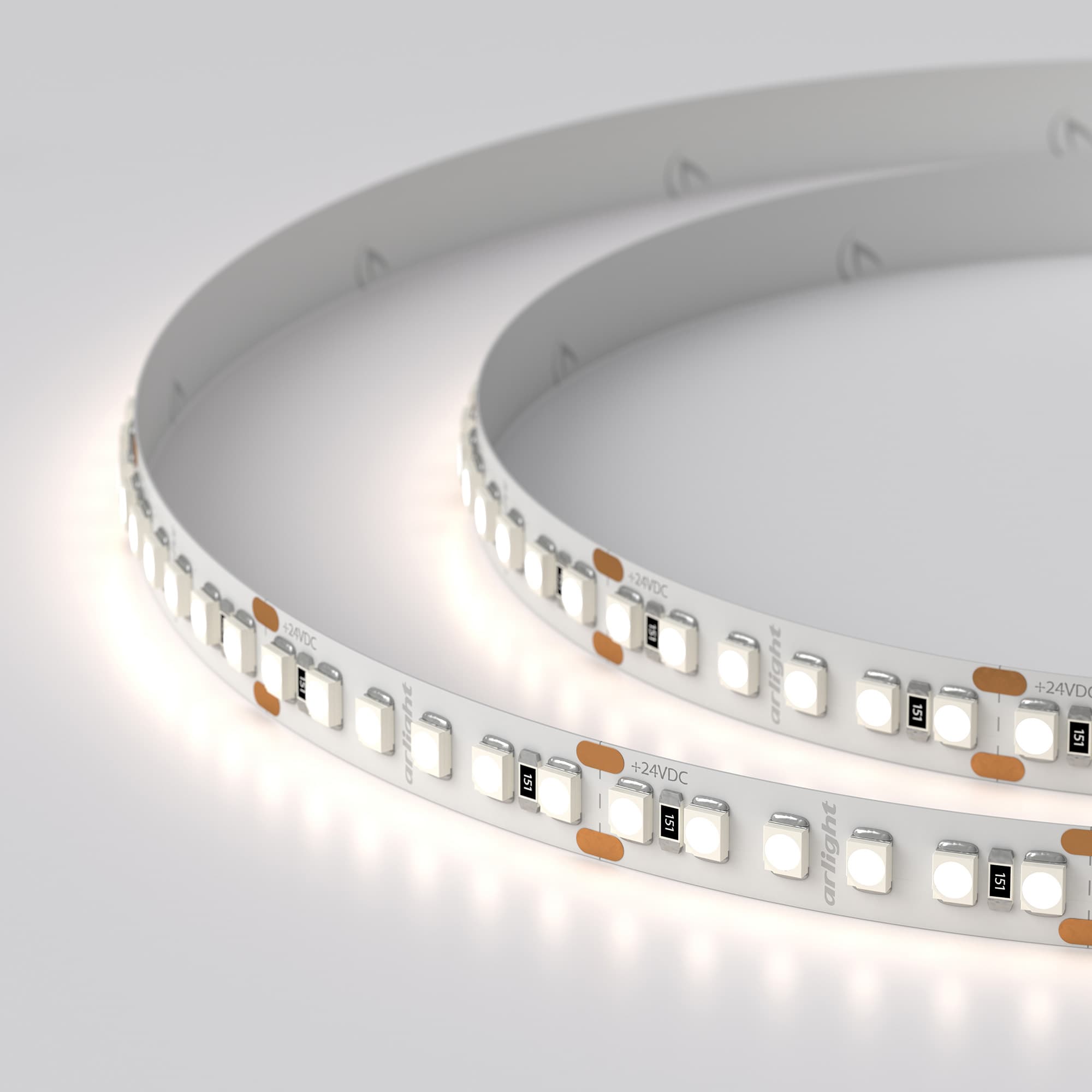 Светодиодная лента RT-A180-8mm 24V Day4000 (14.4 W/m, IP20, 3528, 5m) (Arlight, Открытый) 017418(2) — фото 4