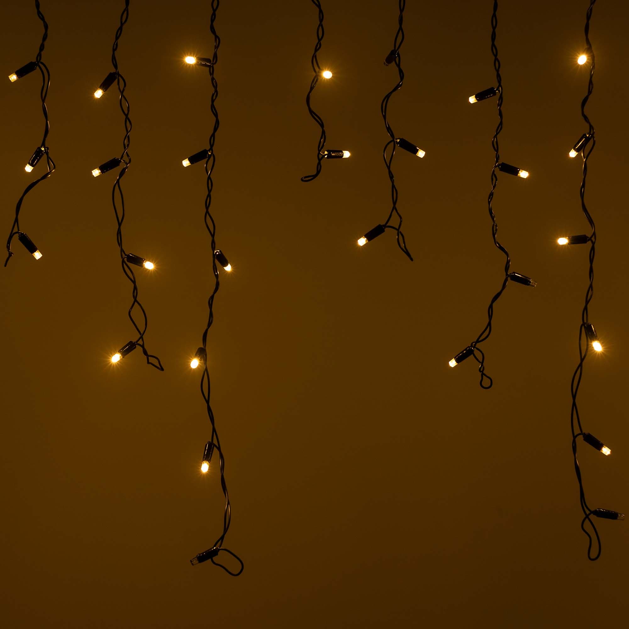 Arlight Светодиодная гирлянда ARD-EDGE-CLASSIC-2400x600-BLACK-88LED-FLASH Warm/Warm (230V, 6W) (Ardecoled, IP65) 031192