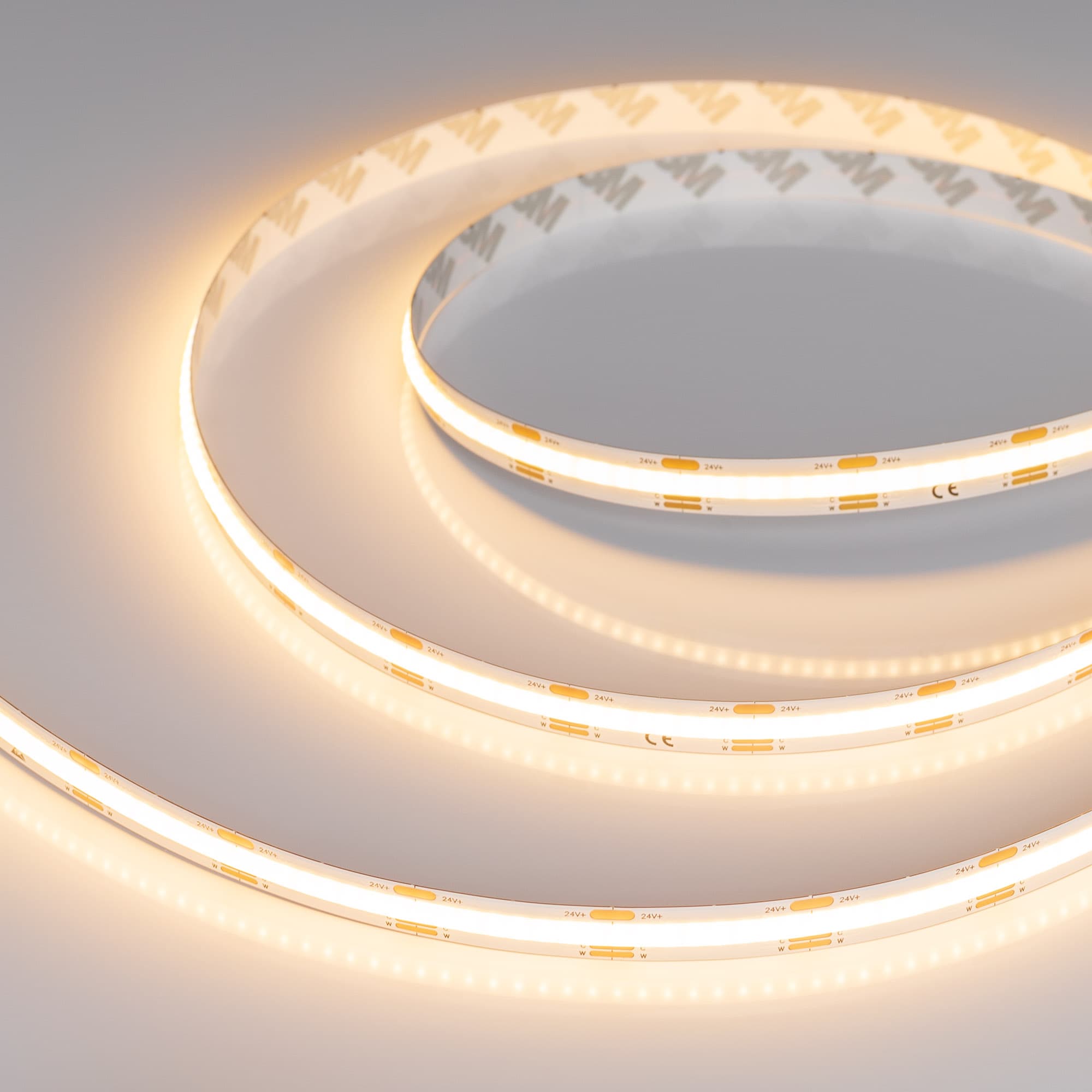 Светодиодная лента COB-X576-10mm 24V White-MIX (9.6 W/m, IP20, 5m) (Arlight, Изменяемая ЦТ) 045179 — фото 1